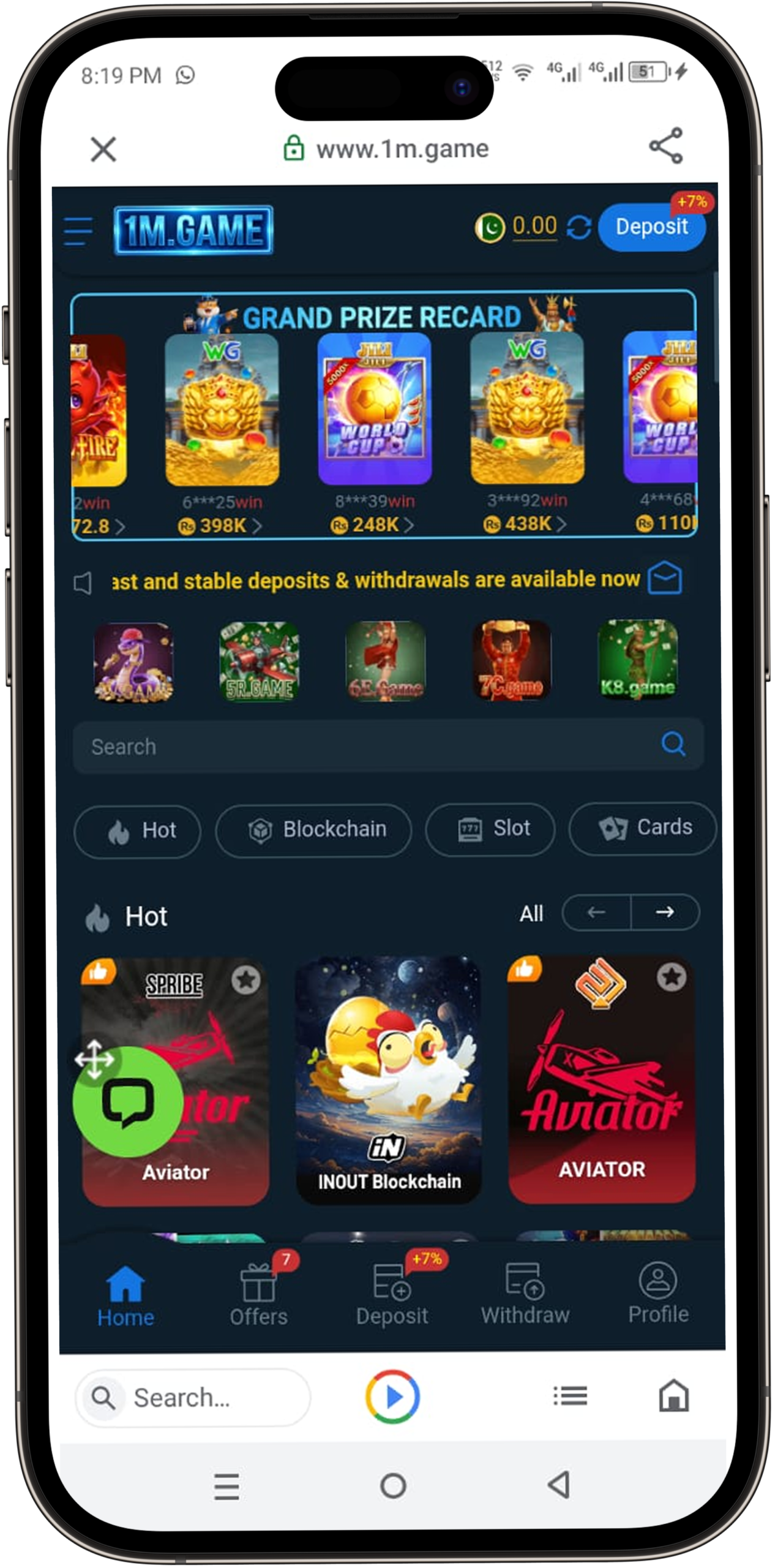 1M Game Download APK (Real Money & Rewards App) in Pakistan 2026 3