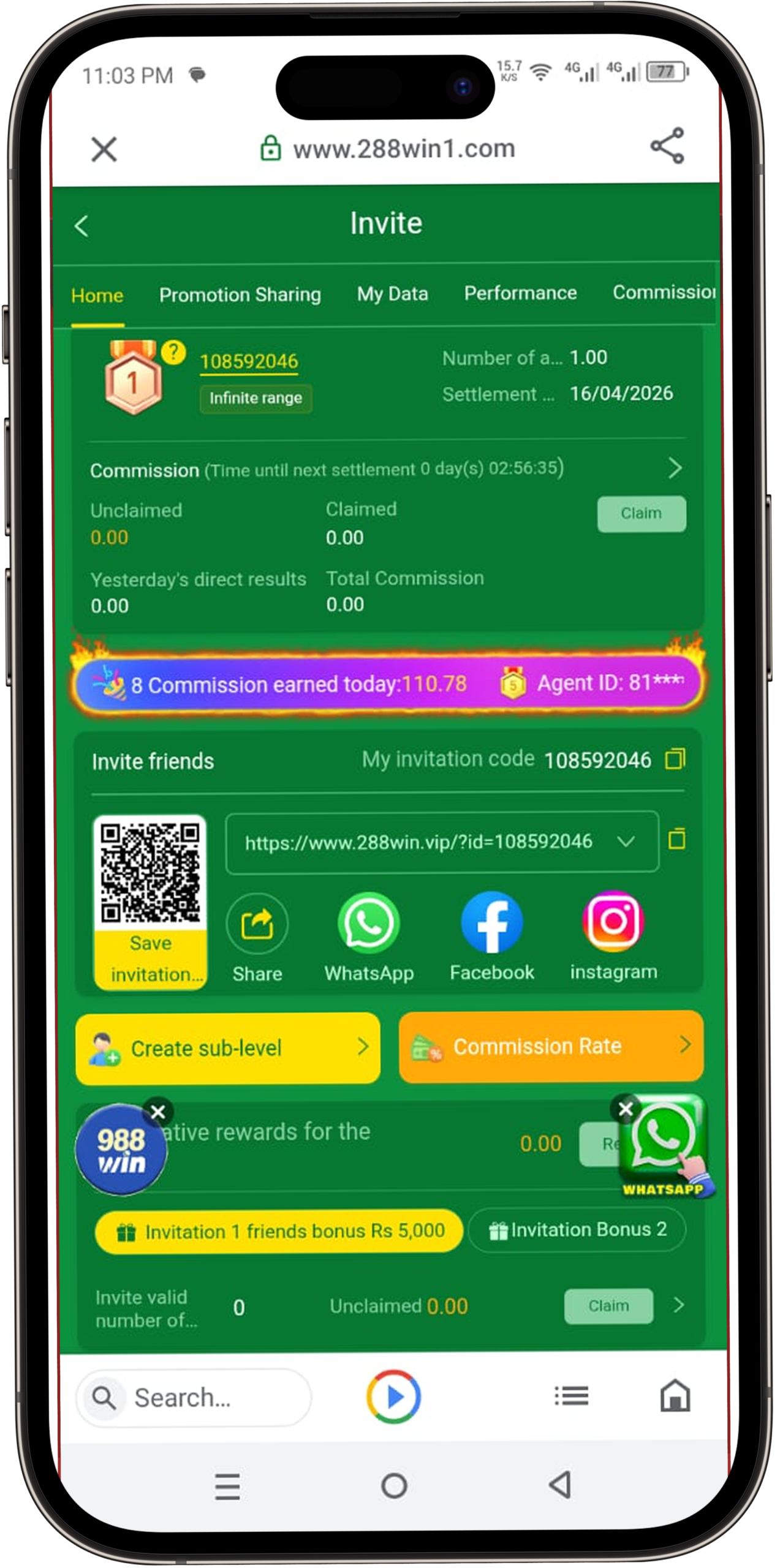 288 Win Game Download Latest Version APK for Android Pakistan 2026 5