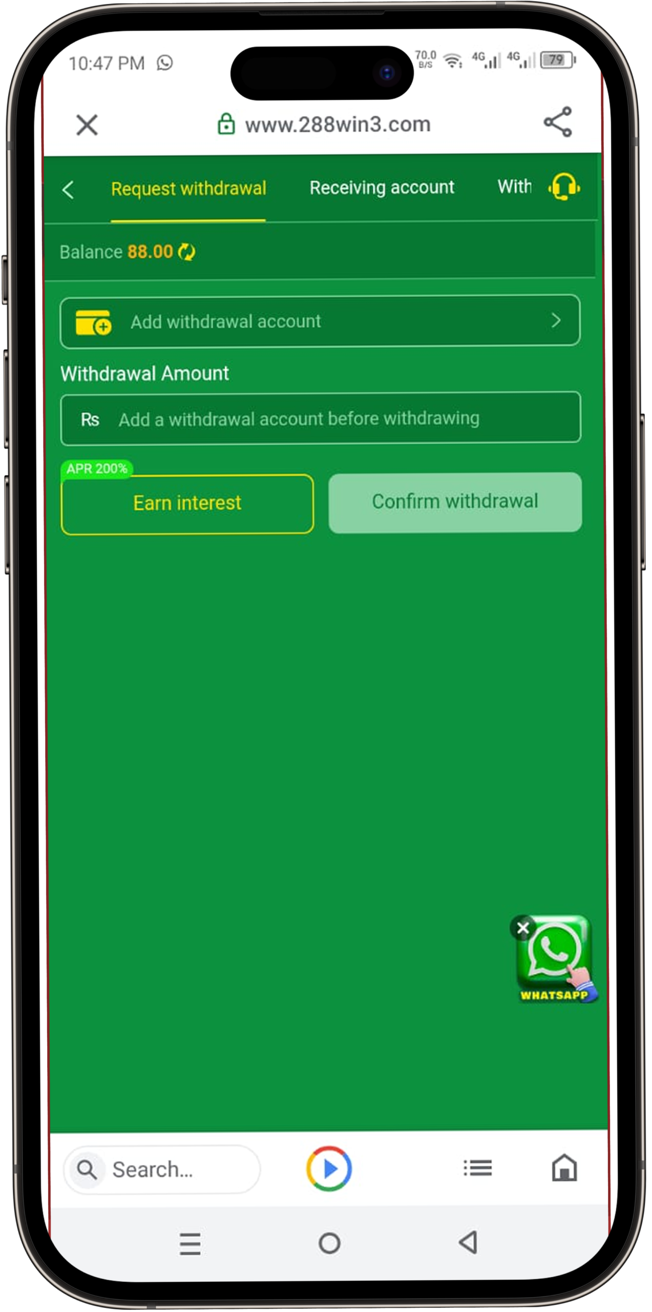 288 Win Game Download Latest Version APK for Android Pakistan 2026 8