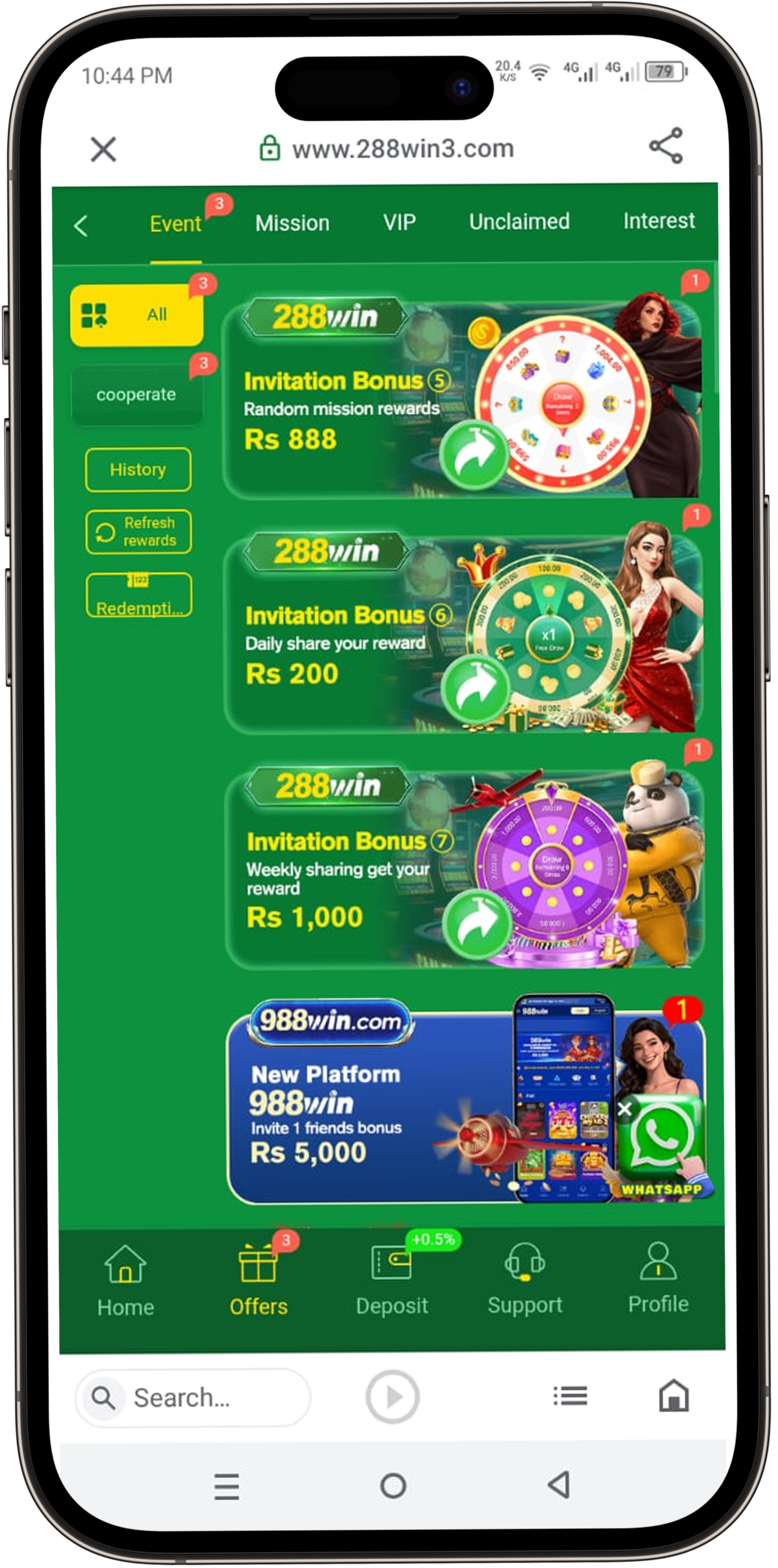 288 Win Game Download Latest Version APK for Android Pakistan 2026 4