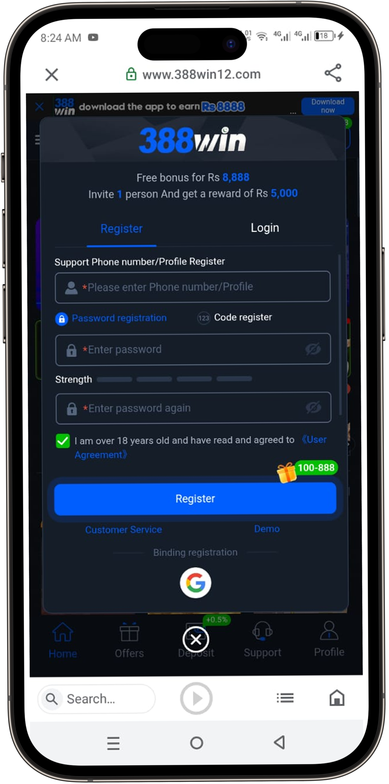 388Win Game Download APK – Real Earning App in Pakistan 2026 2
