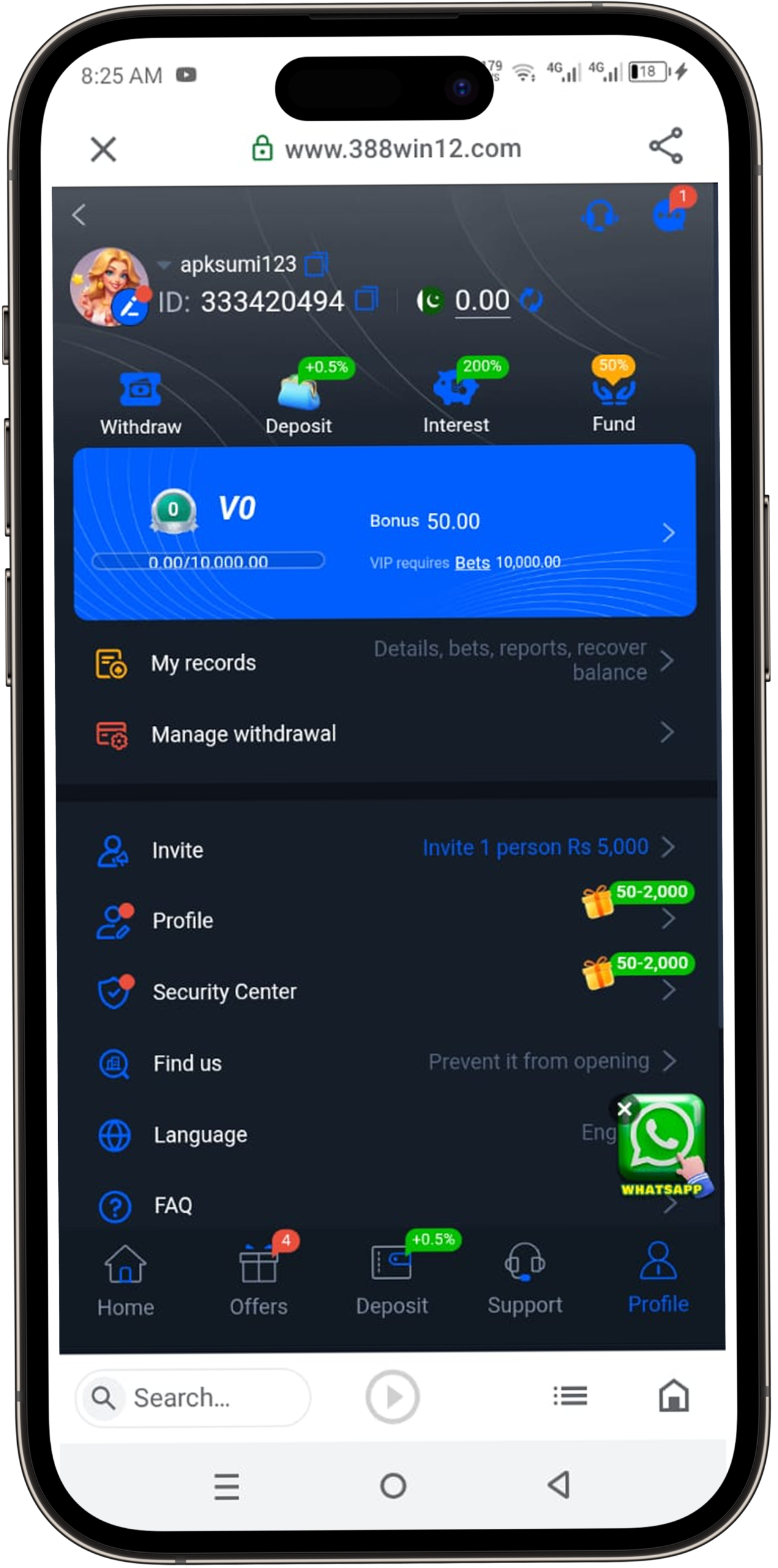 388Win Game Download APK – Real Earning App in Pakistan 2026 5