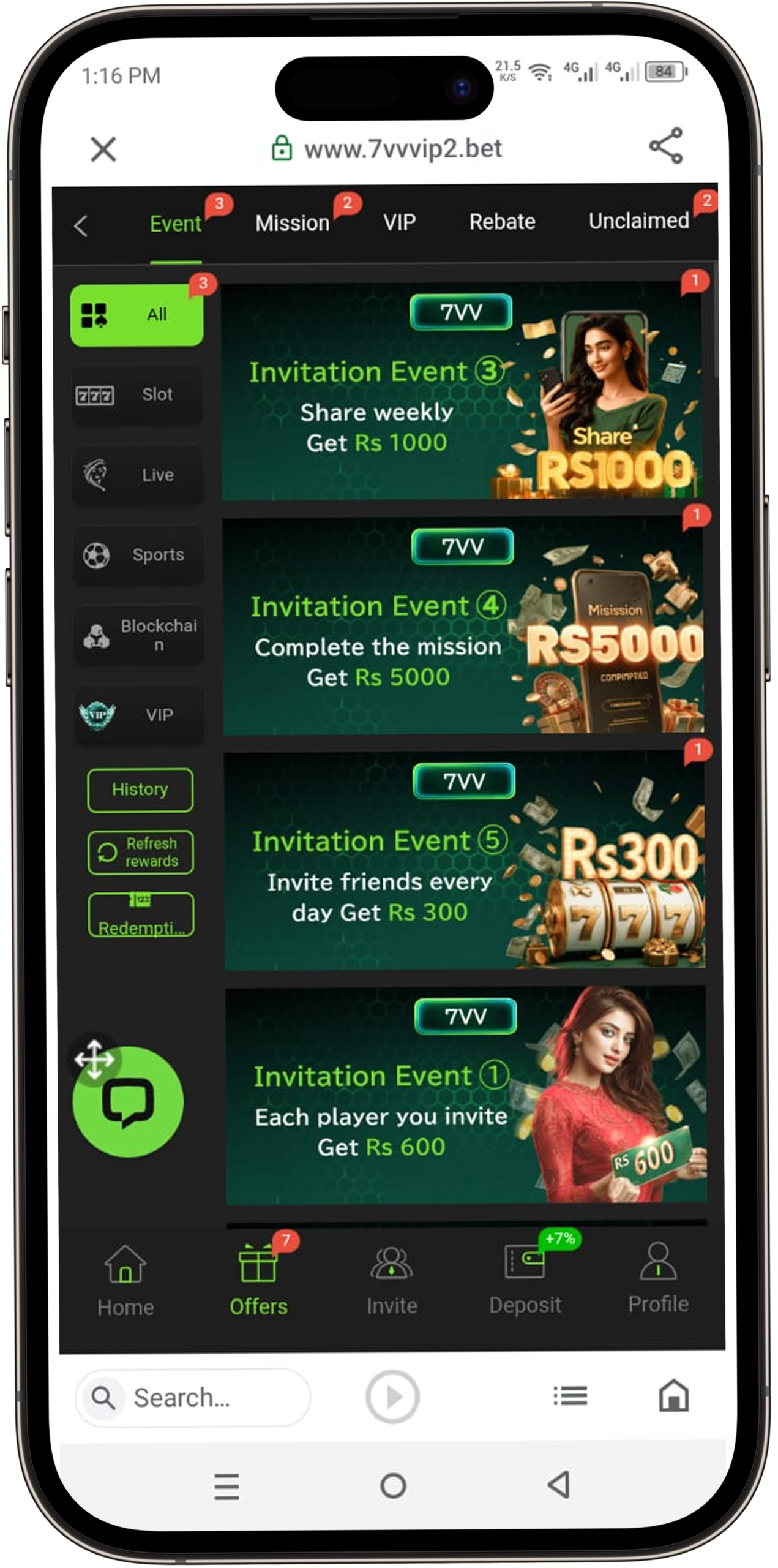 7VV Bet Game APK Download Free For Android (Real Earning App)  in Pakistan 4