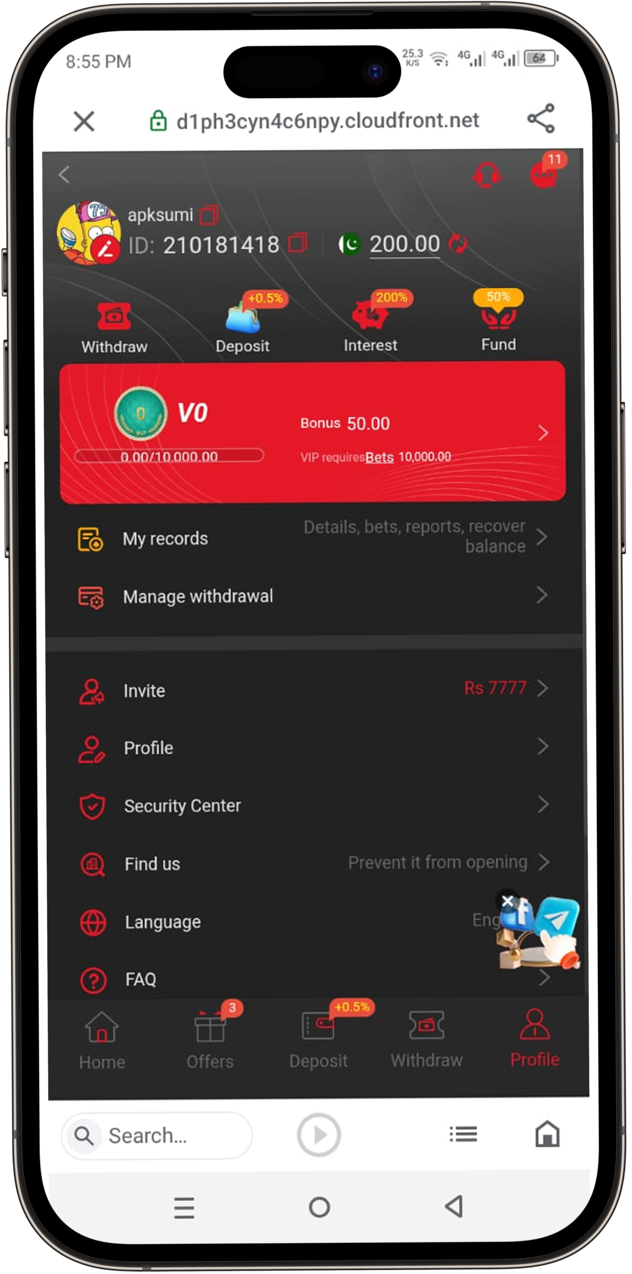 88EF Game Download APK (Real Earning App) in Pakistan 2026 6