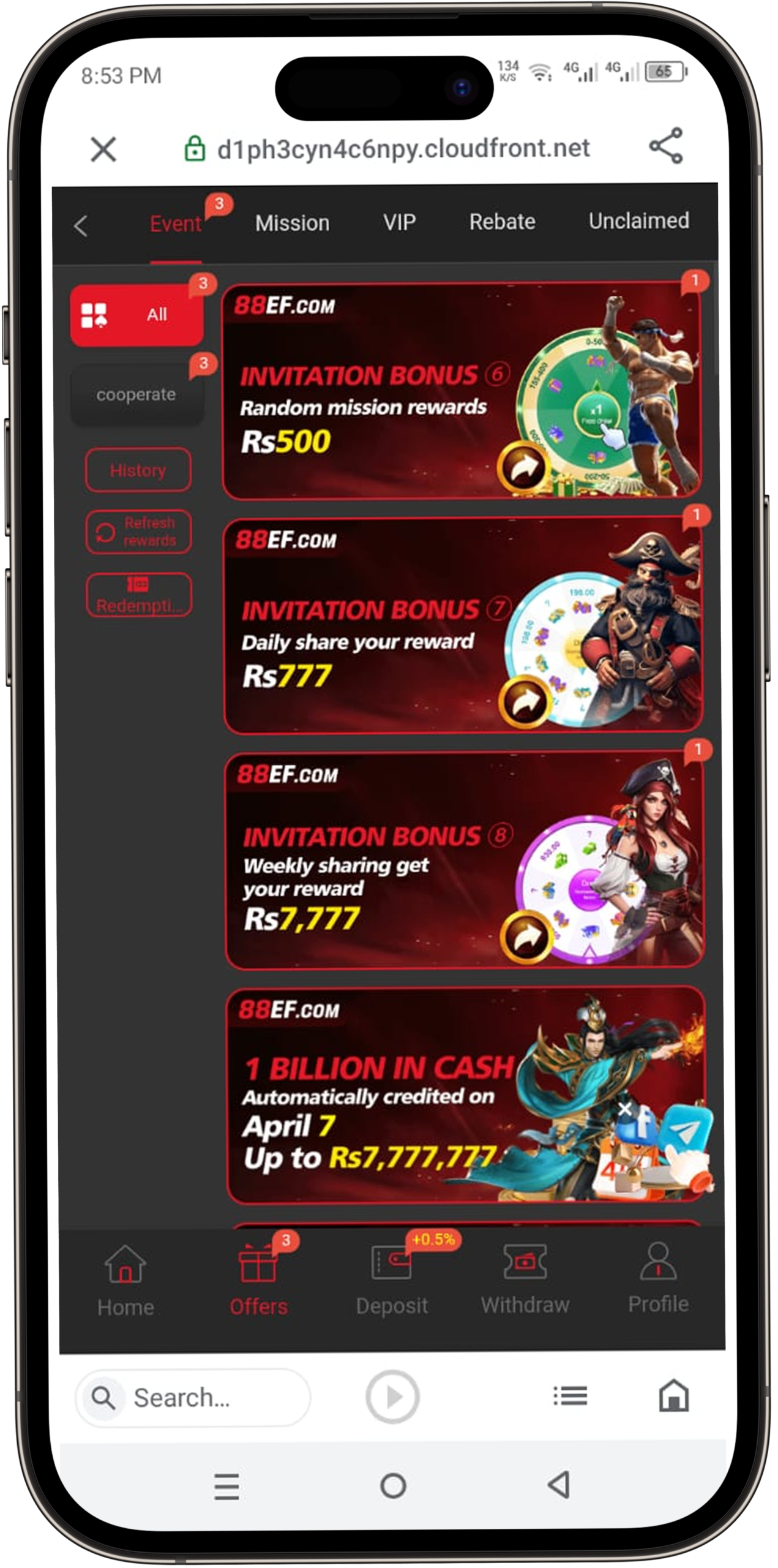88EF Game Download APK (Real Earning App) in Pakistan 2026 4
