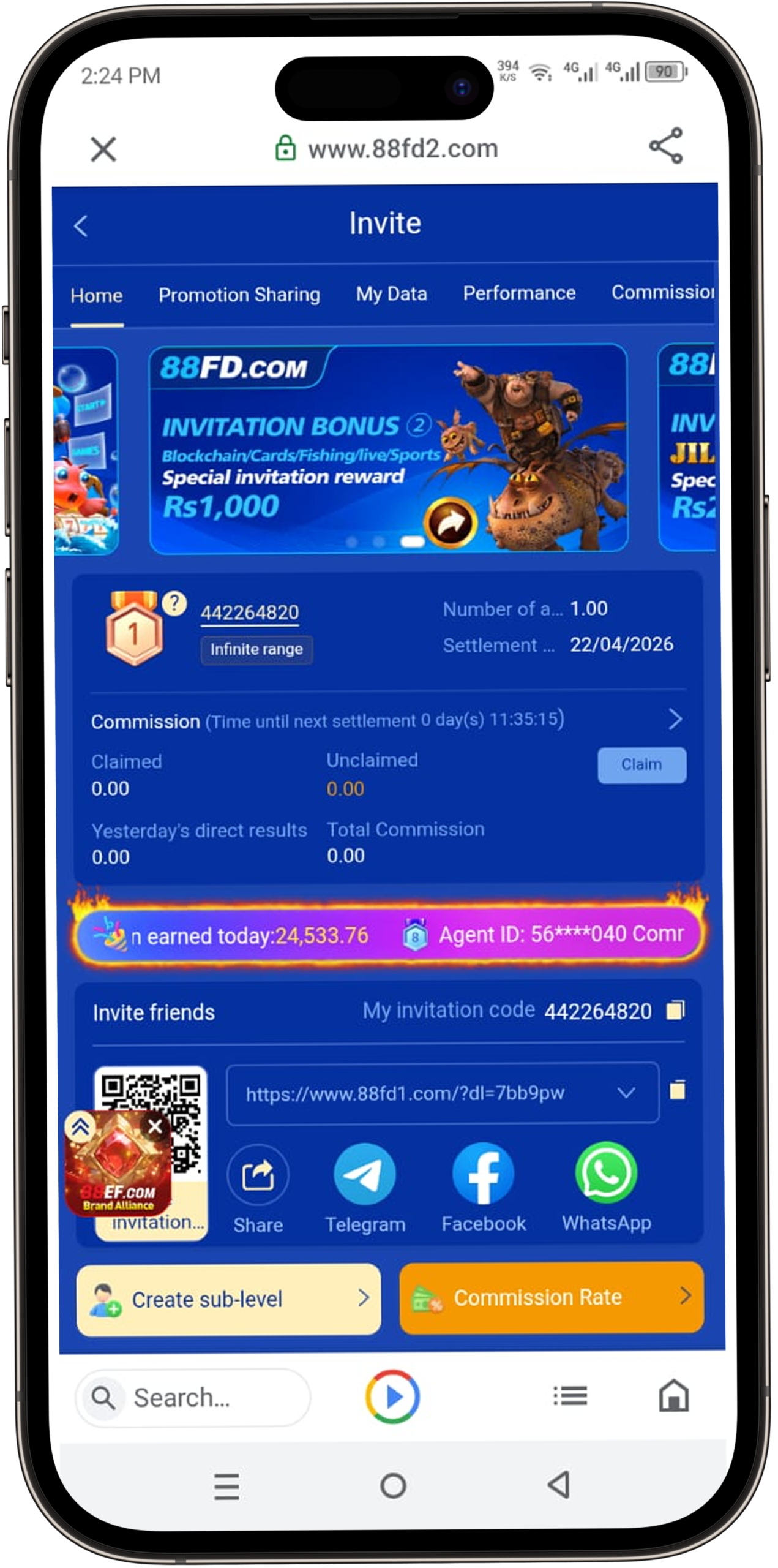 88FD Game Download APK (Top Earning App 2026) for Android 5