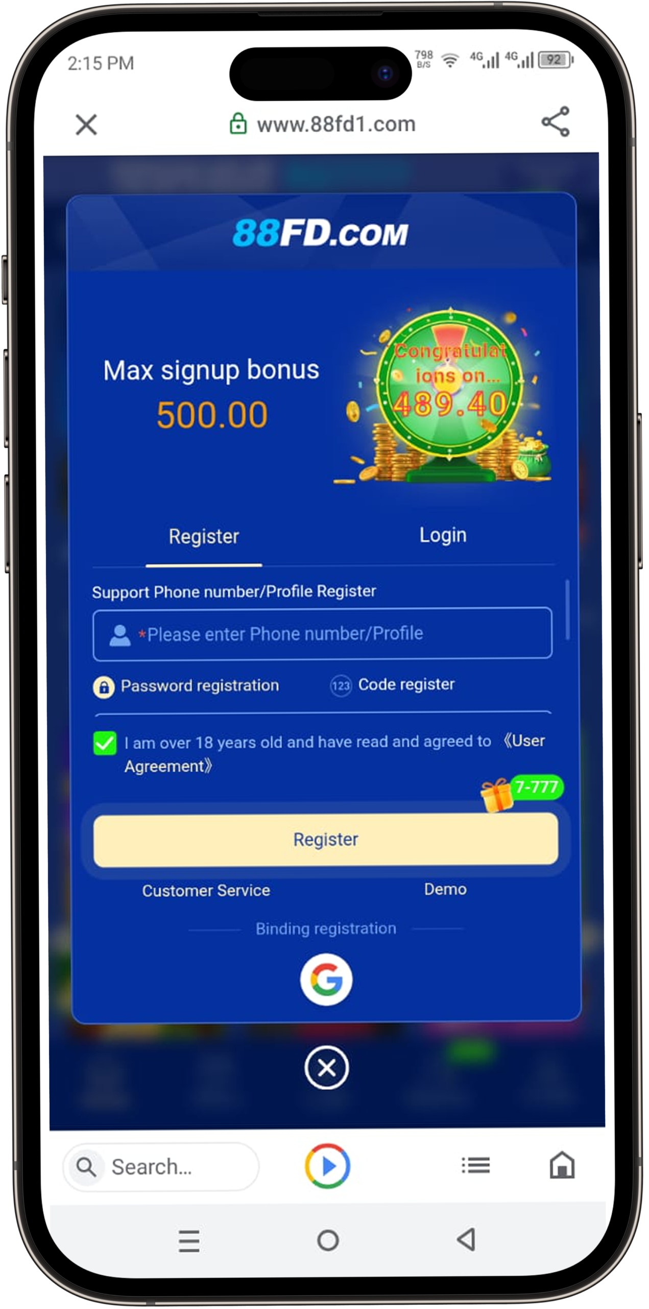 88FD Game Download APK (Top Earning App 2026) for Android 2