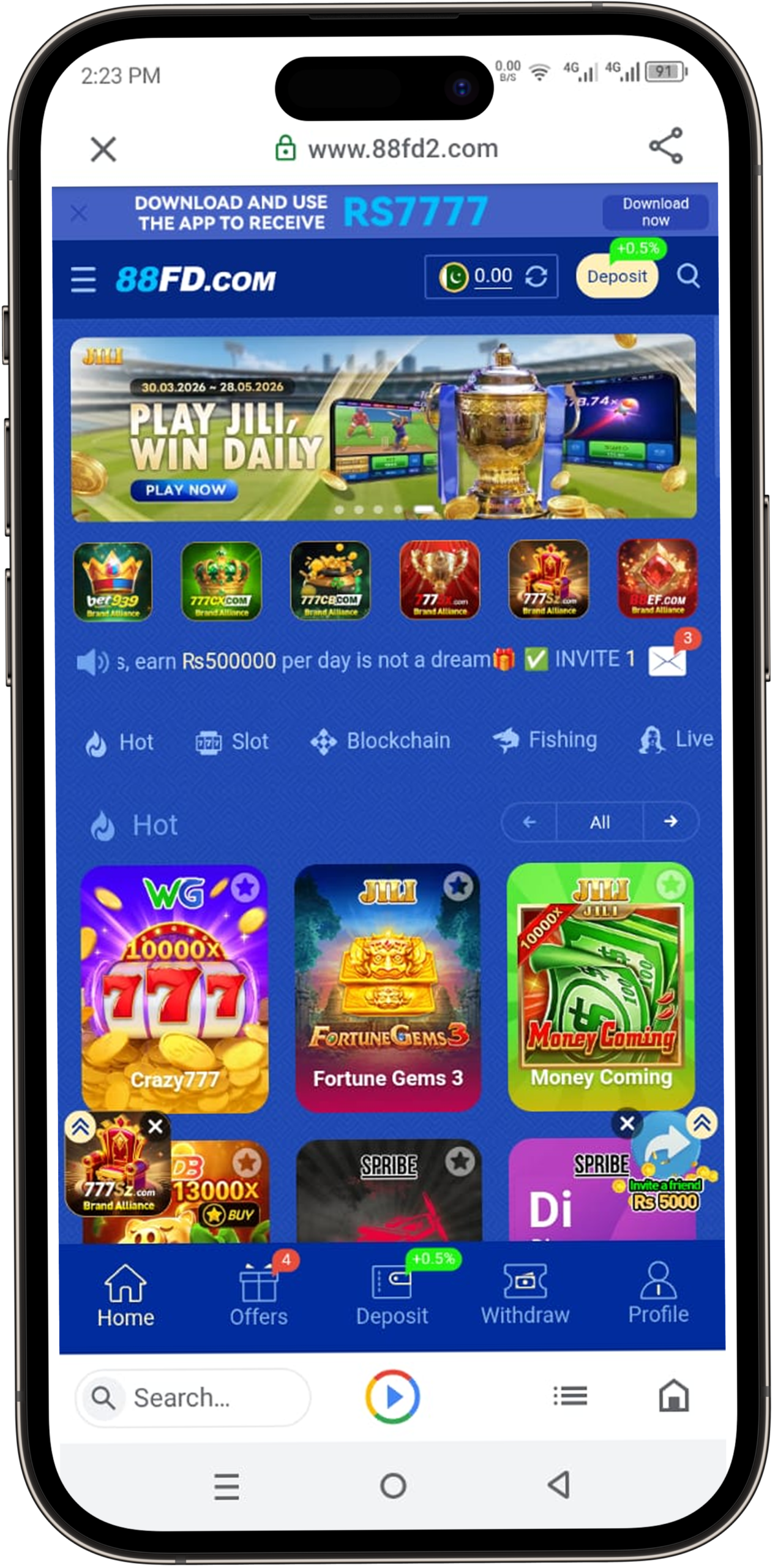 88FD Game Download APK (Top Earning App 2026) for Android 3