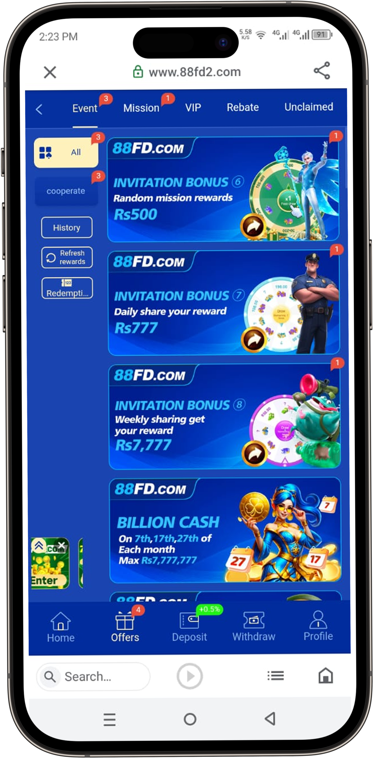 88FD Game Download APK (Top Earning App 2026) for Android 4