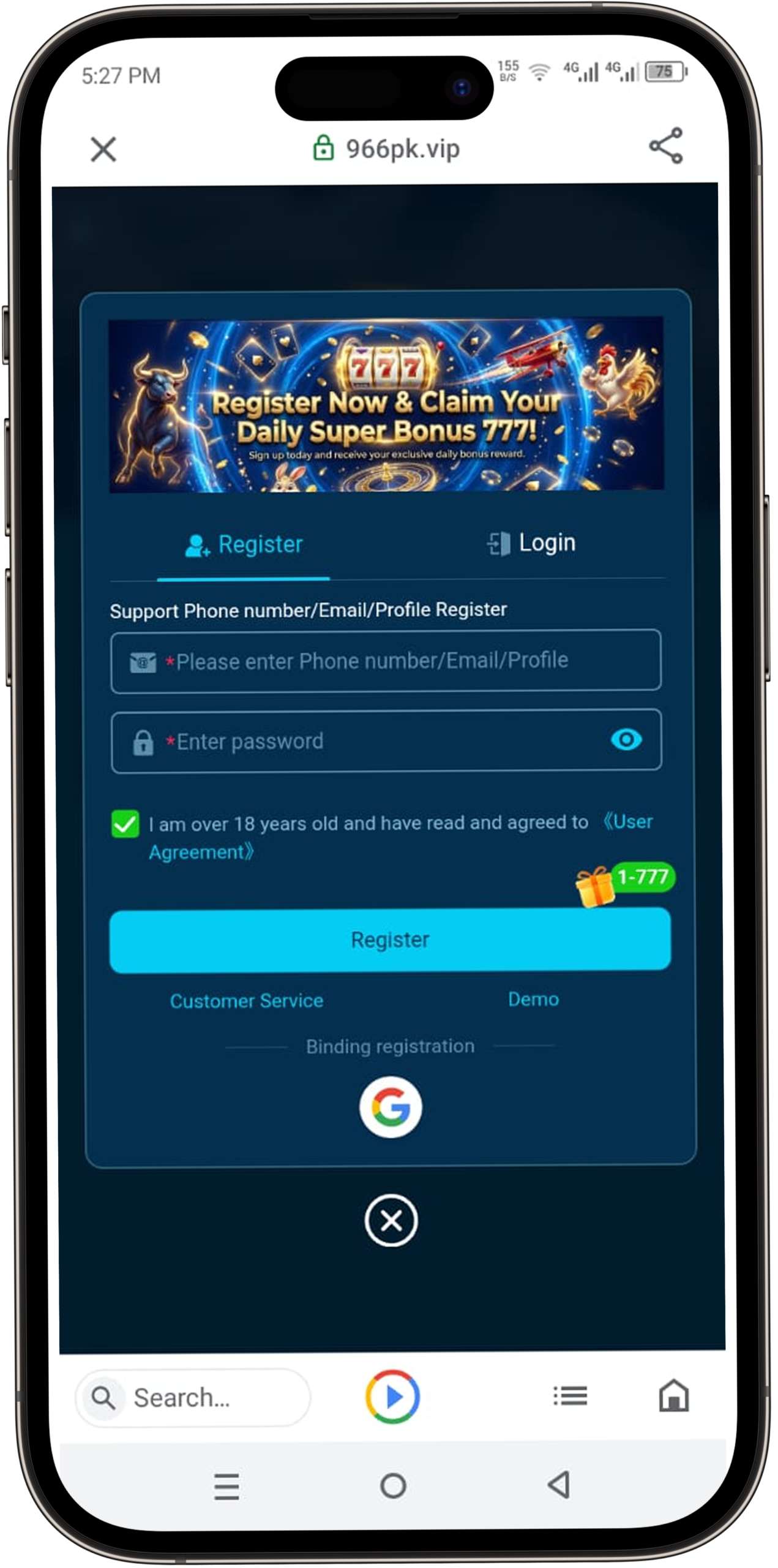 966PK Game Download (Top Pakistani) Earning App for Android 2026 2