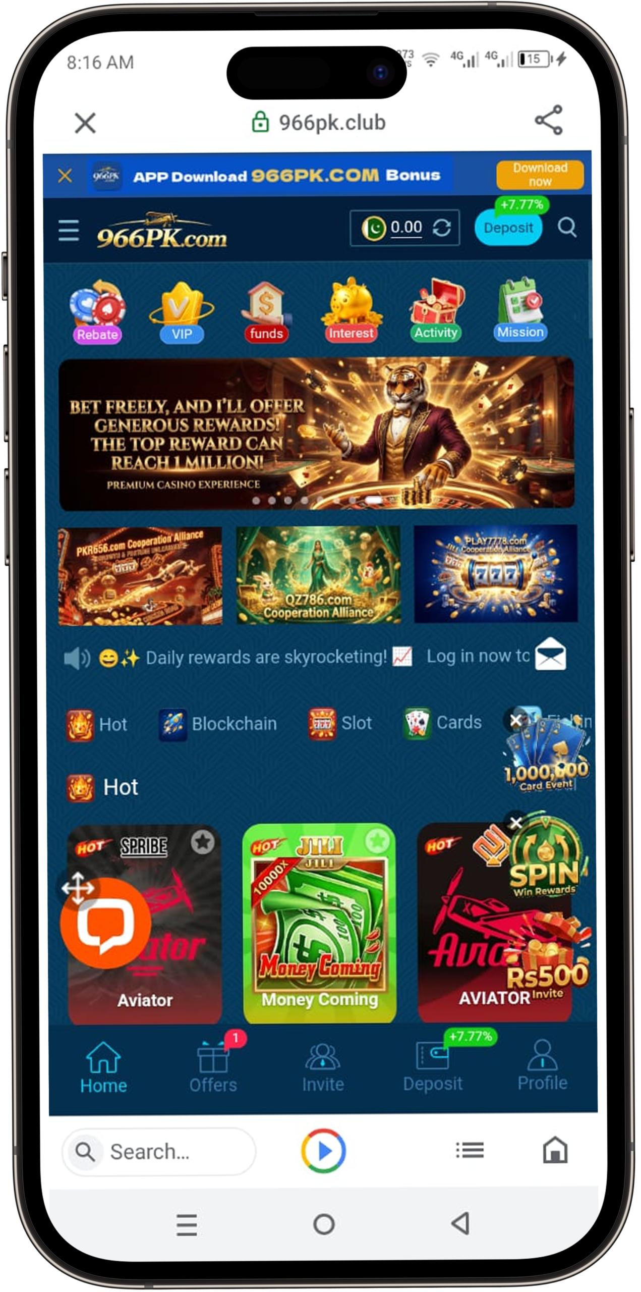 966PK Game Download (Top Pakistani) Earning App for Android 2026 3