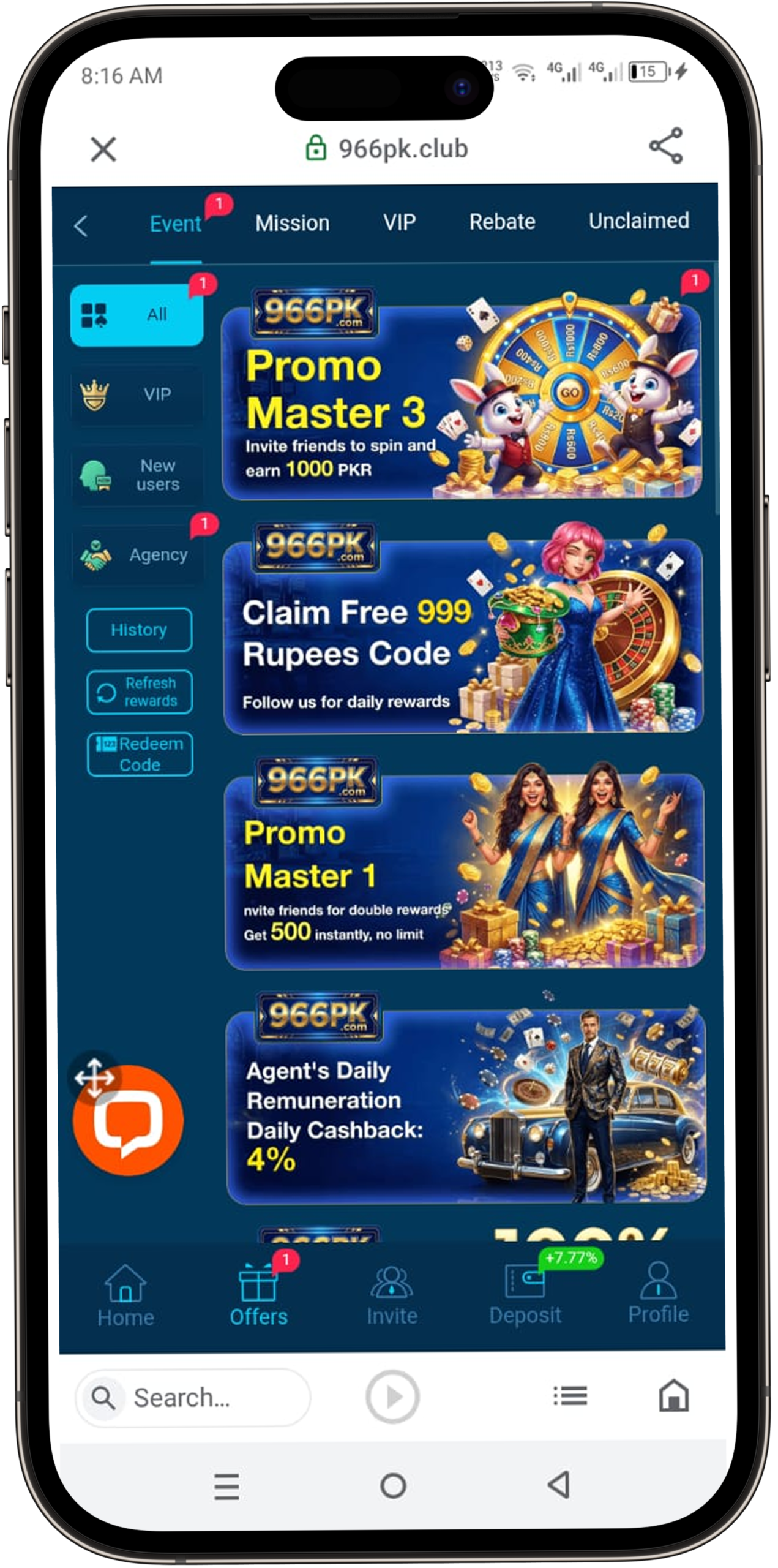 966PK Game Download (Top Pakistani) Earning App for Android 2026 4