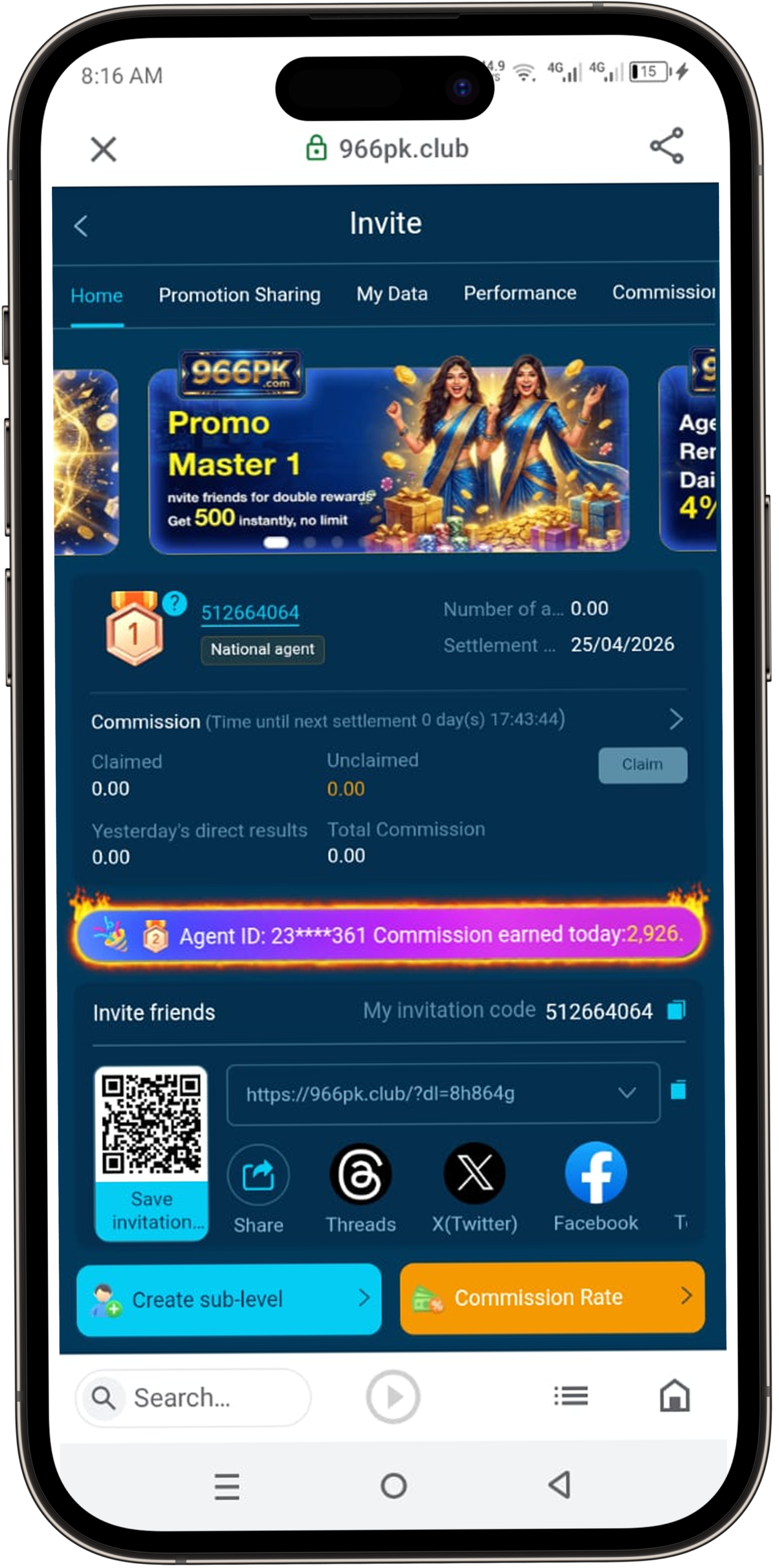 966PK Game Download (Top Pakistani) Earning App for Android 2026 5