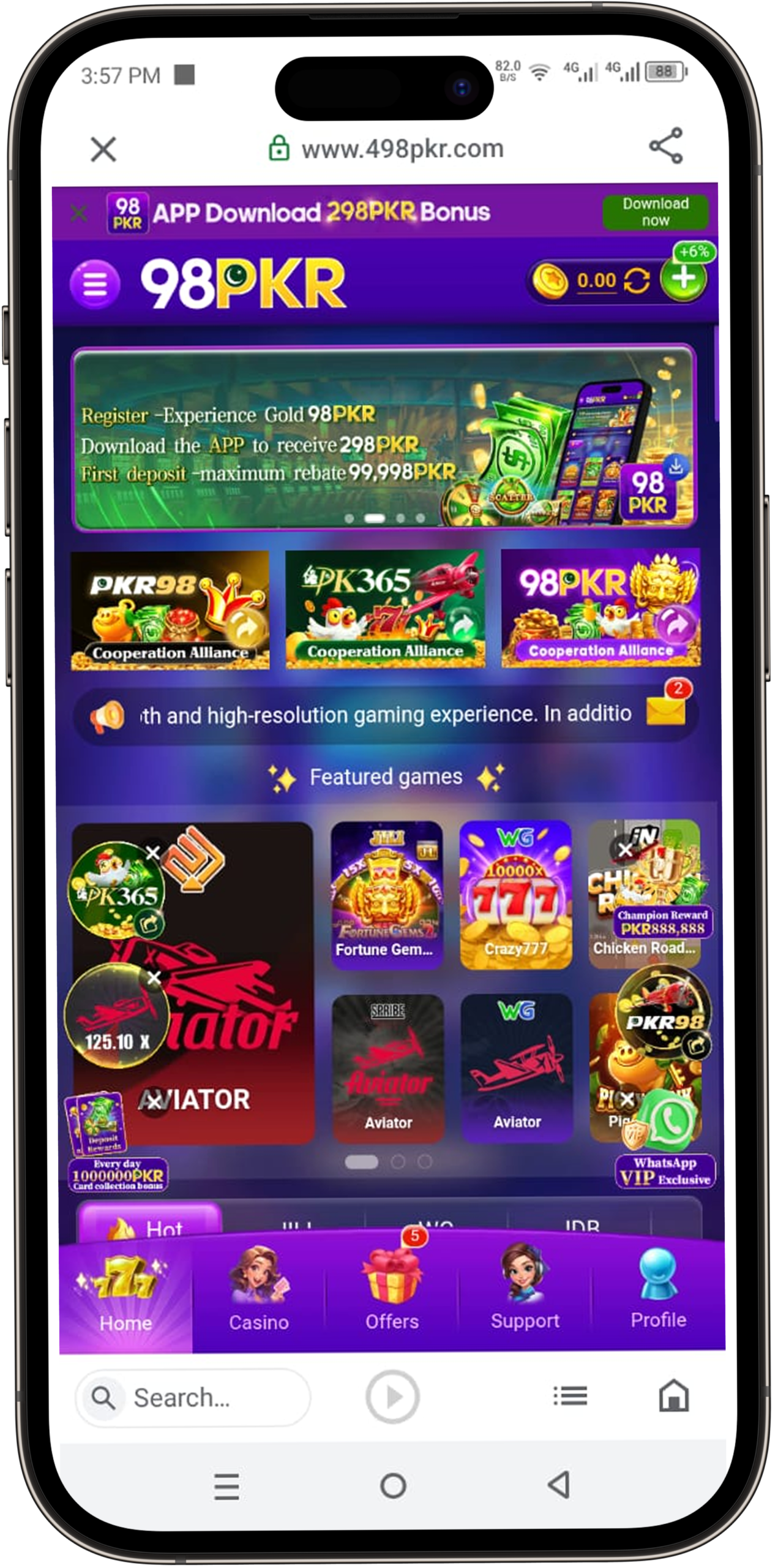 98 PKR Game Download APK 1(Real Earning App) for Android in Pakistan 2026 3