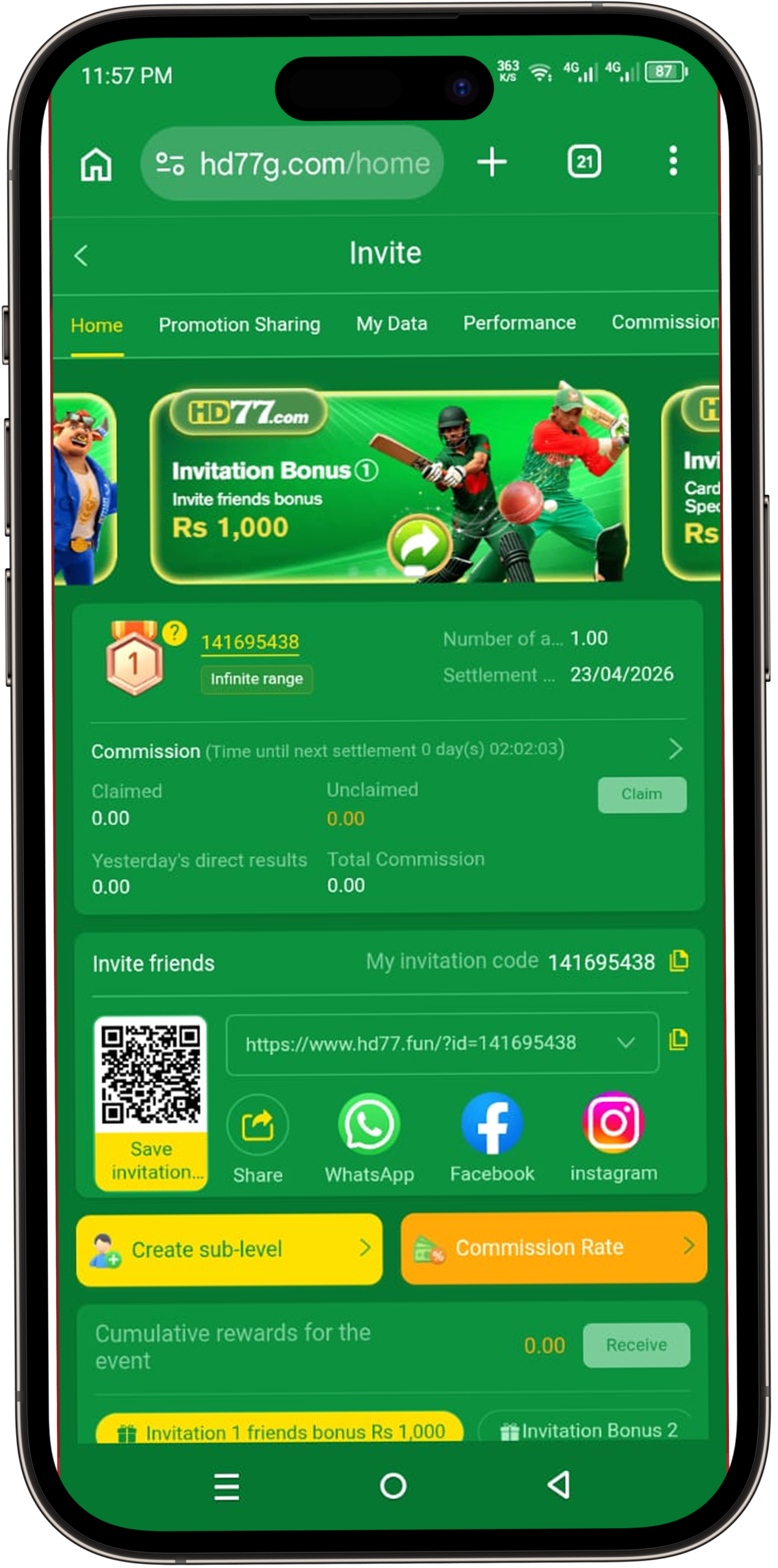 HD77 Game An Best New Earning App 2026 for Android Users in Pakistan 6