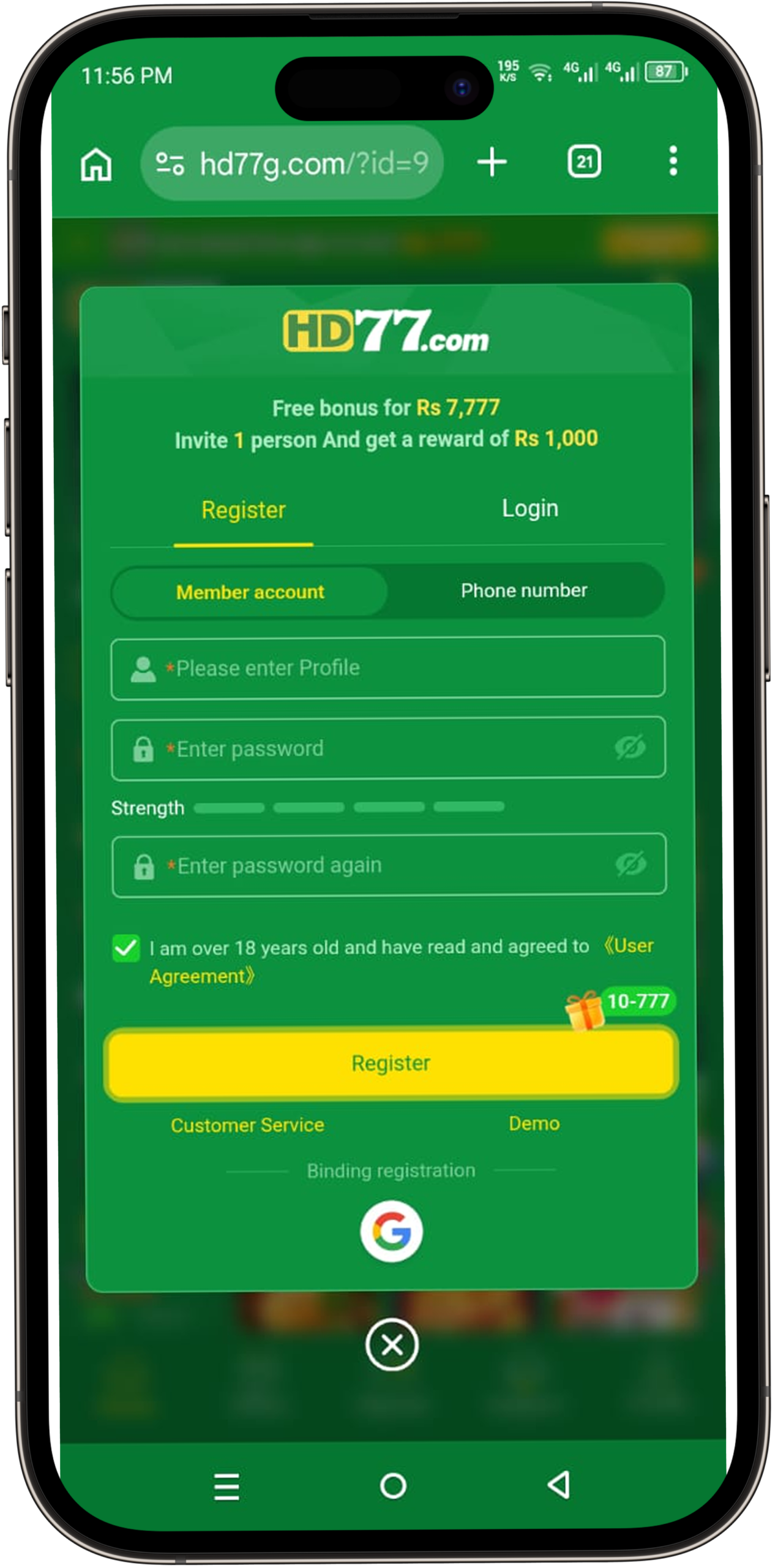 HD77 Game An Best New Earning App 2026 for Android Users in Pakistan 2