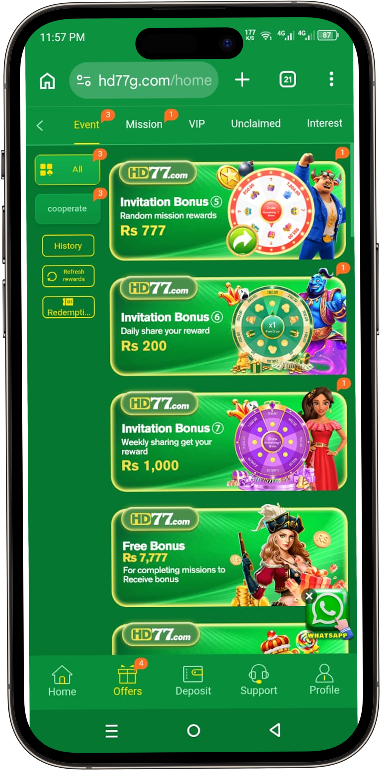 HD77 Game An Best New Earning App 2026 for Android Users in Pakistan 4