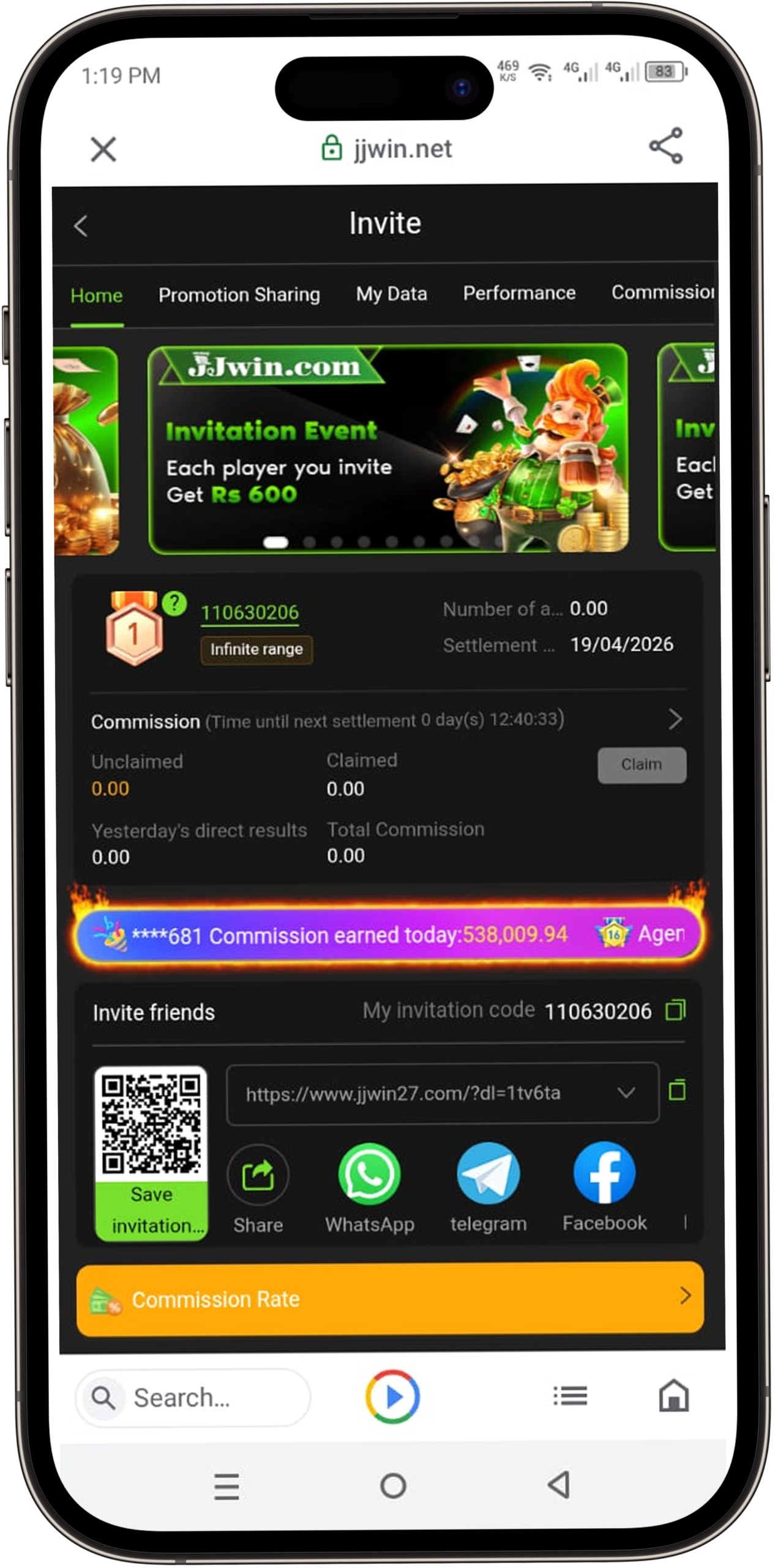 JJWin Game Download APK (Latest Version) Real Earning App in Pakistan 2026 6