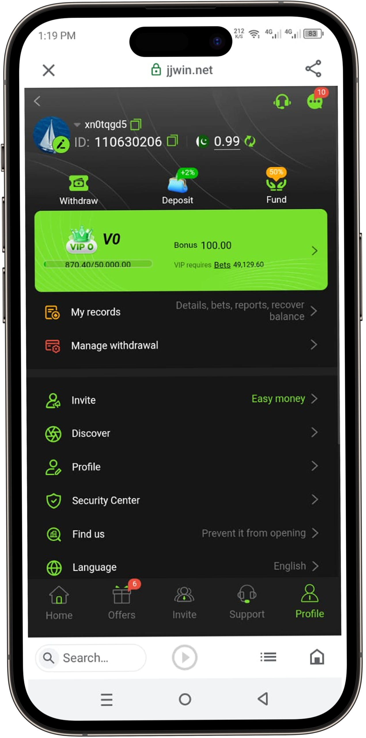 JJWin Game Download APK (Latest Version) Real Earning App in Pakistan 2026 5