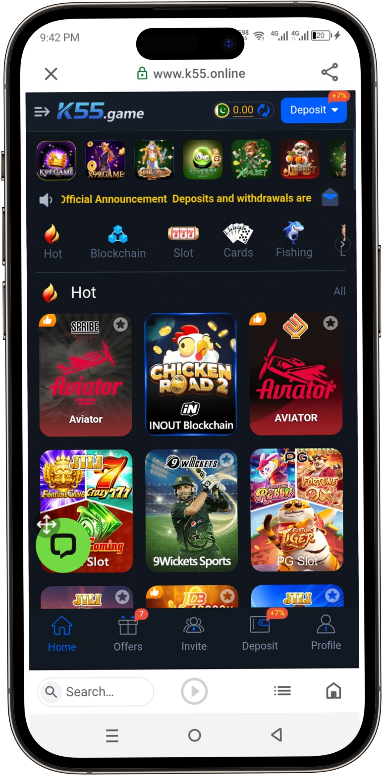 K55 Game Download APK 2026 New Best Real Earning App in Pakistan 3