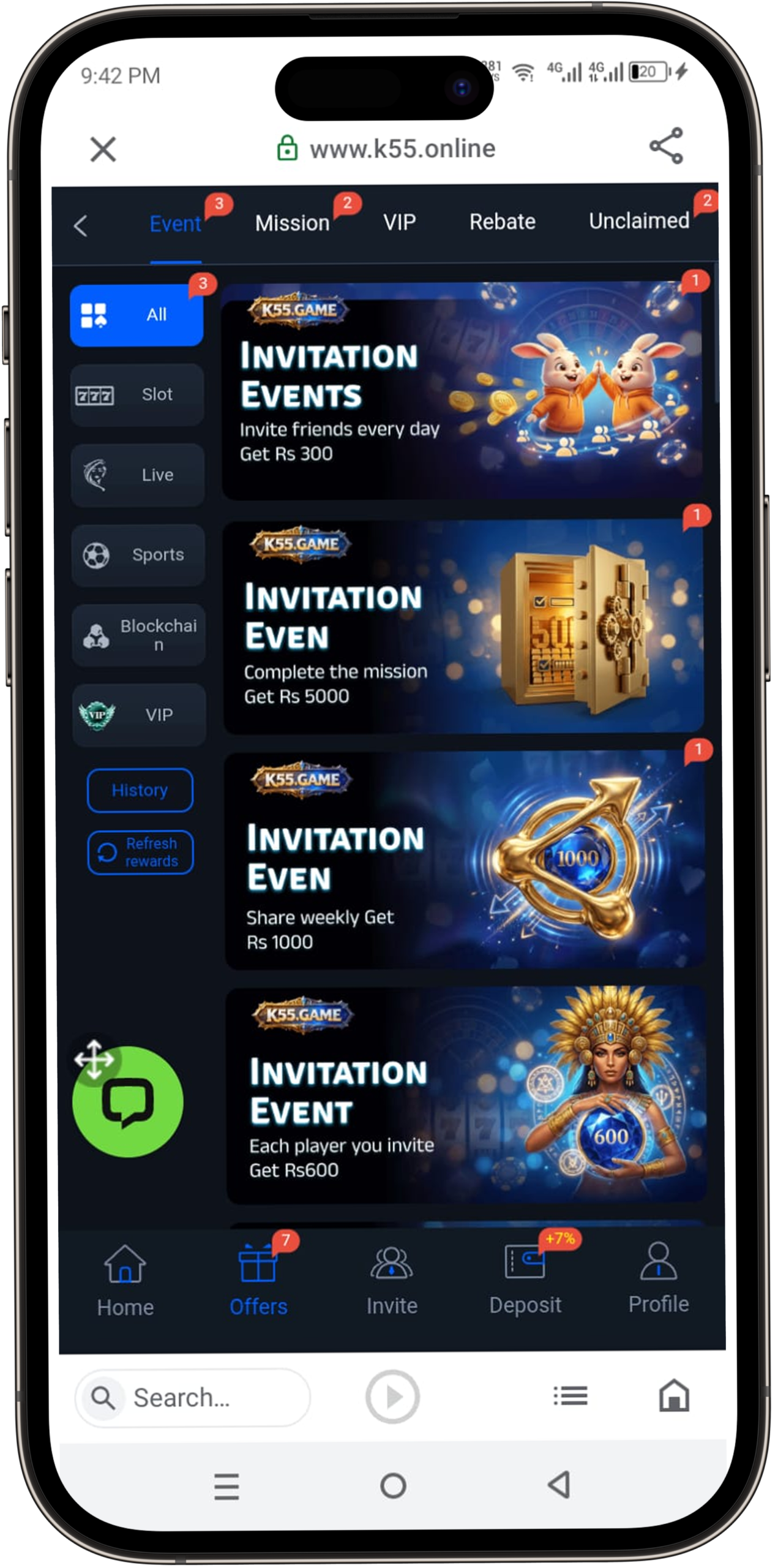 K55 Game Download APK 2026 New Best Real Earning App in Pakistan 4