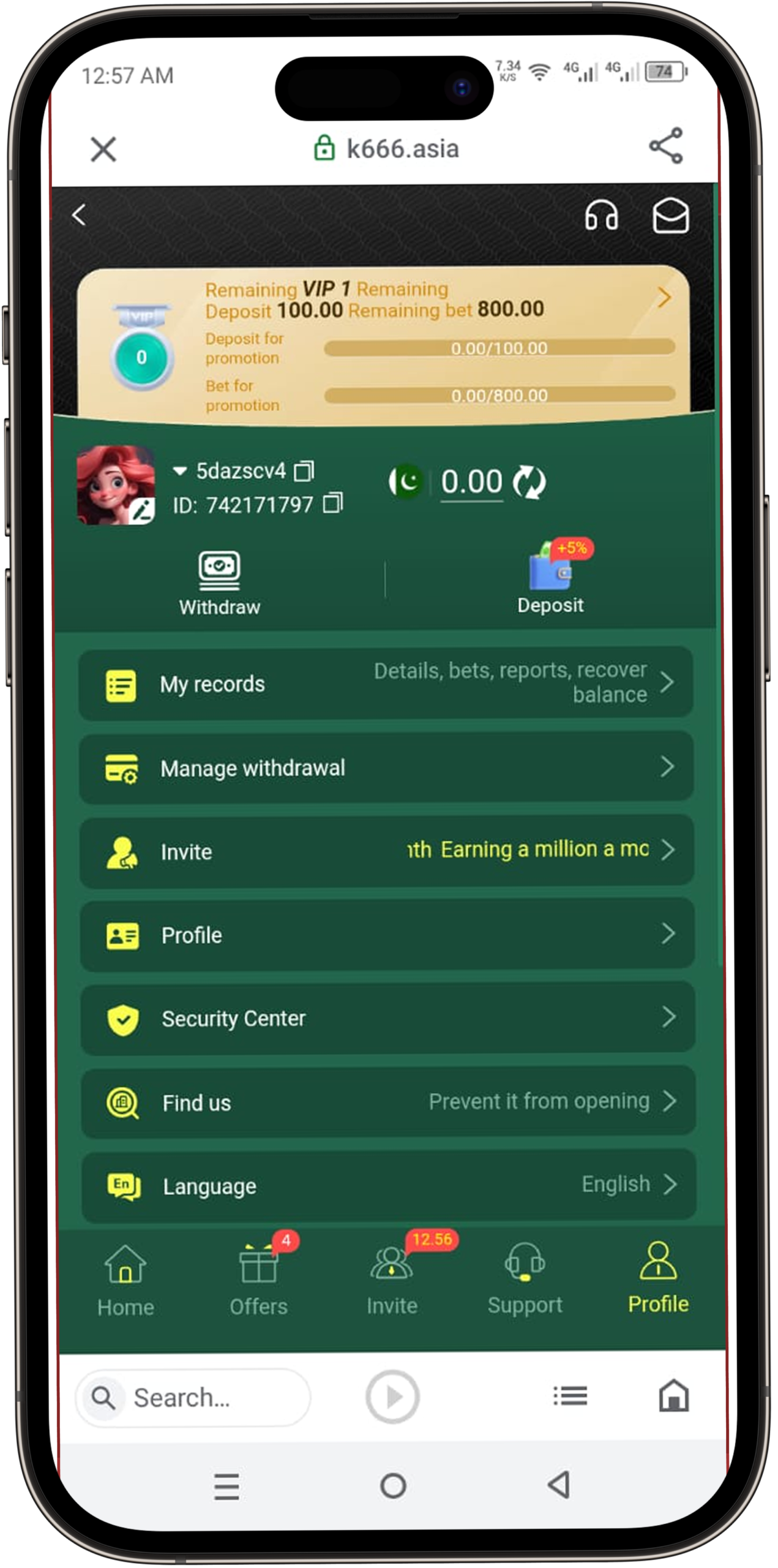 K666 Game Download APK (Real Earning App) in Pakistan 2026 6