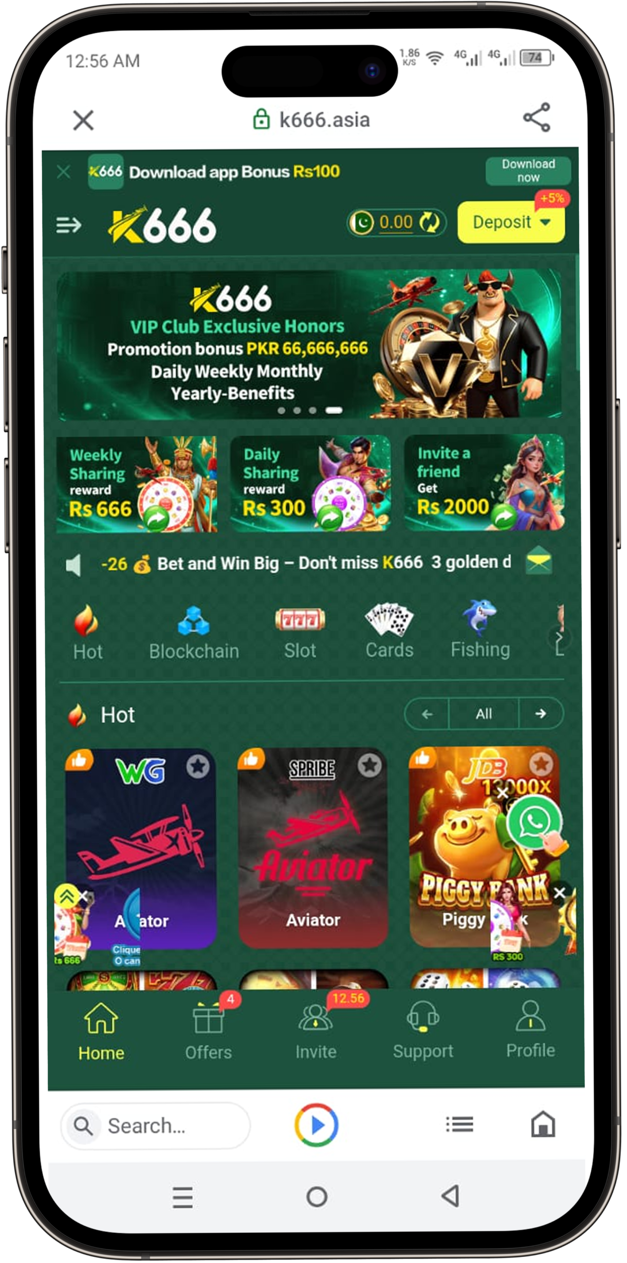 K666 Game Download APK (Real Earning App) in Pakistan 2026 3