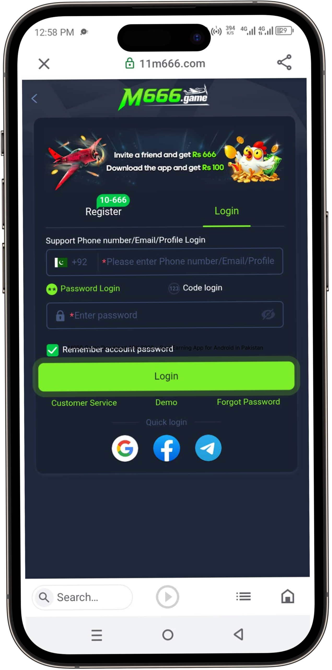 M666 Game Download APK 2026 – Real Earning App for Android in Pakistan 2
