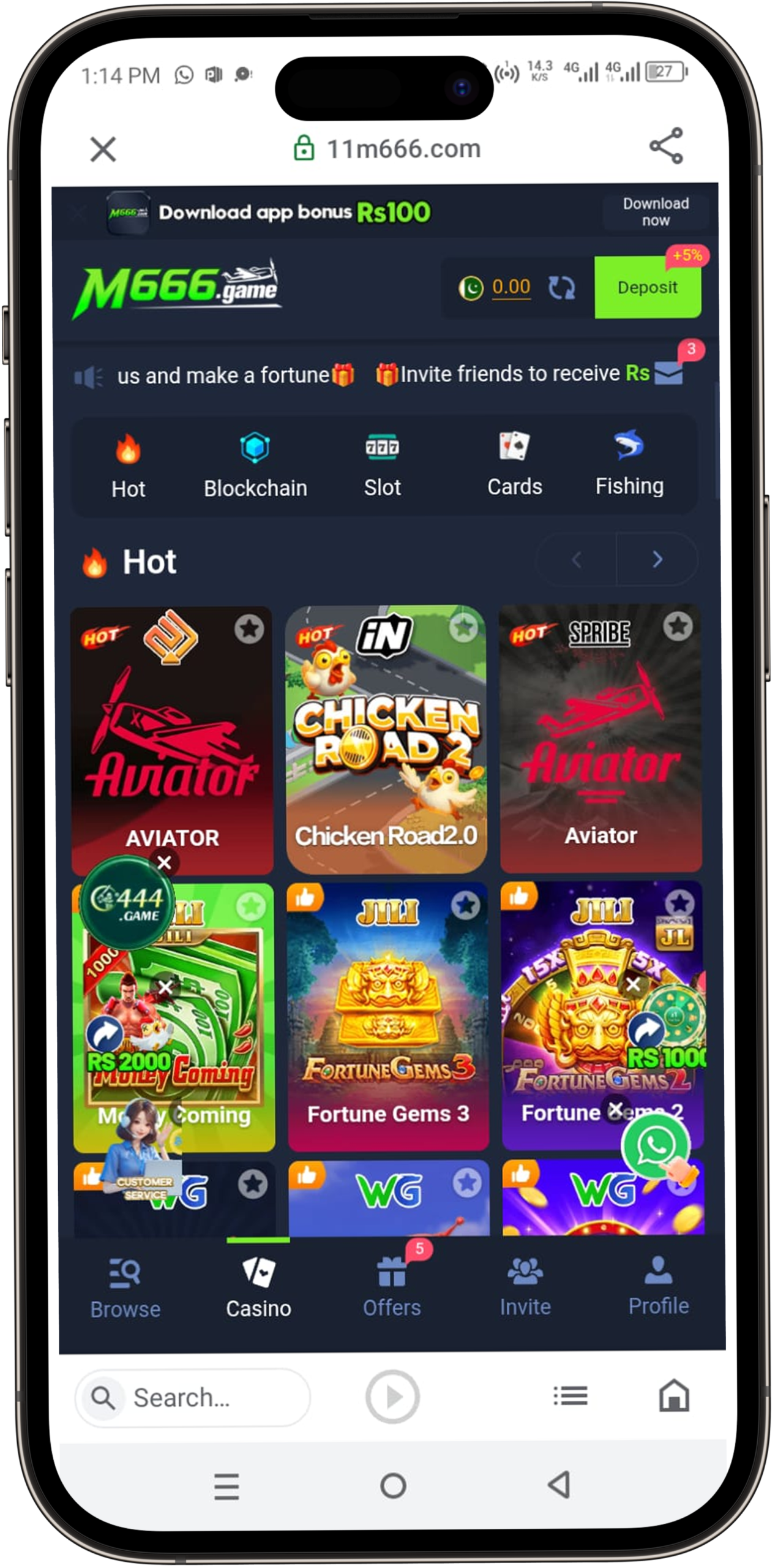 M666 Game Download APK 2026 – Real Earning App for Android in Pakistan 3
