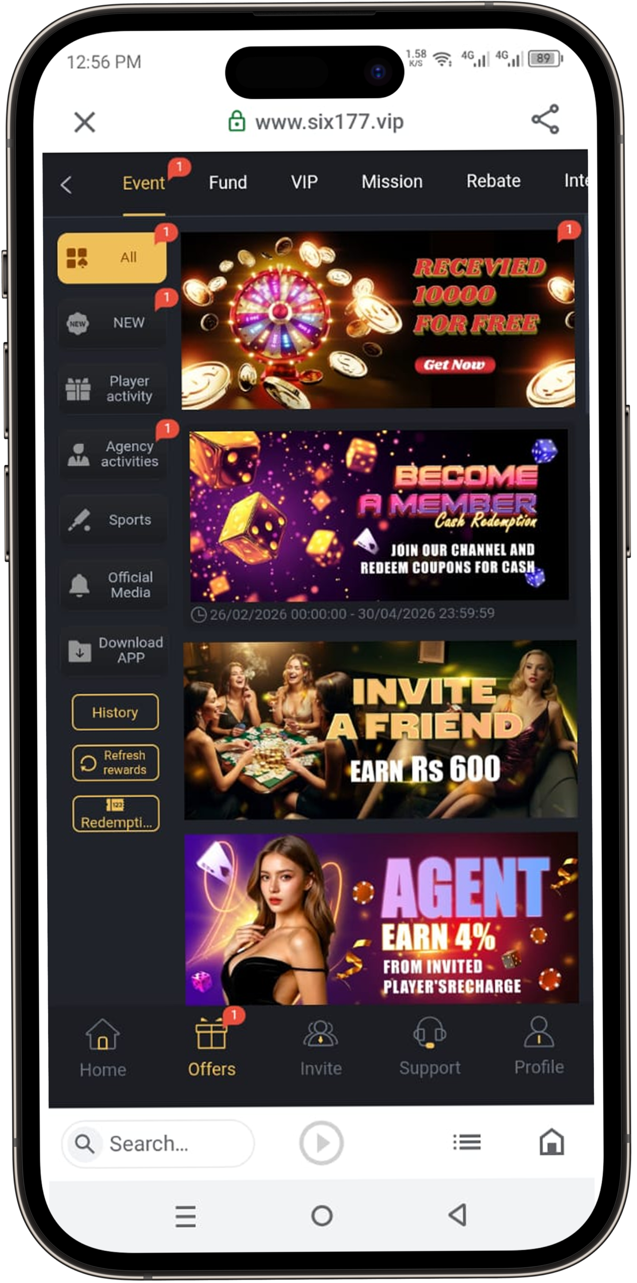 Six177 Game Download APK – Latest Earning App for Android 2026 4