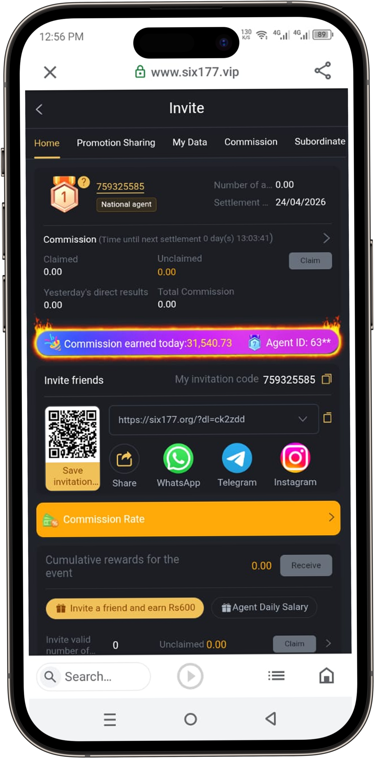 Six177 Game Download APK – Latest Earning App for Android 2026 5