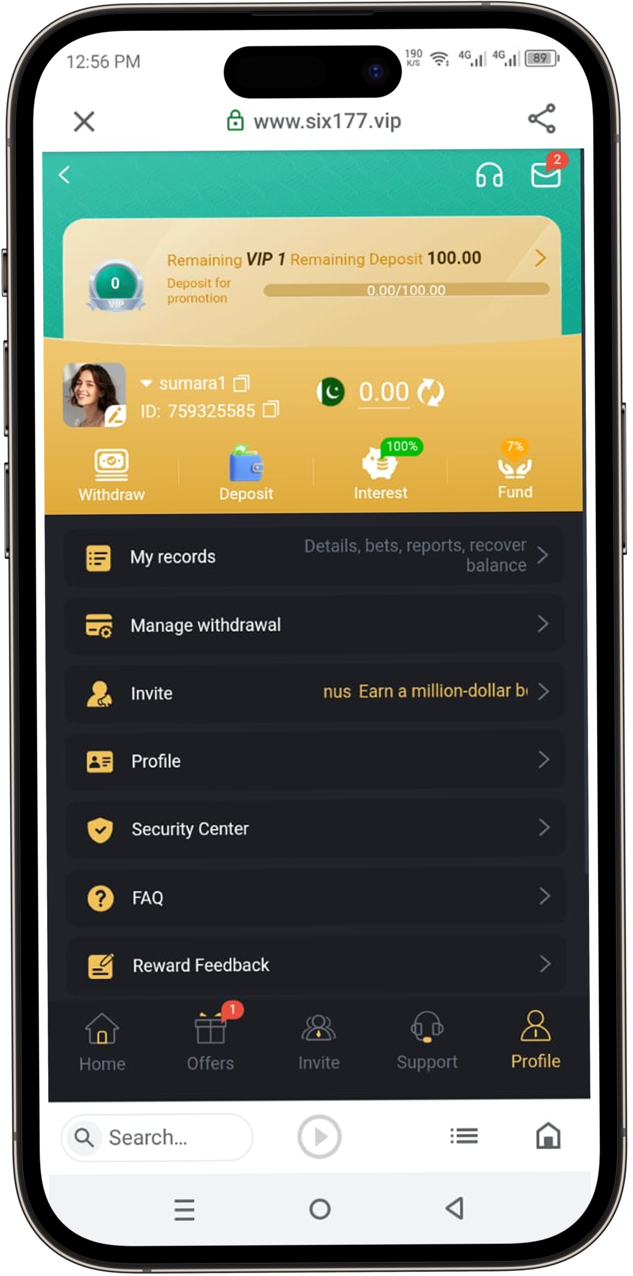 Six177 Game Download APK – Latest Earning App for Android 2026 6
