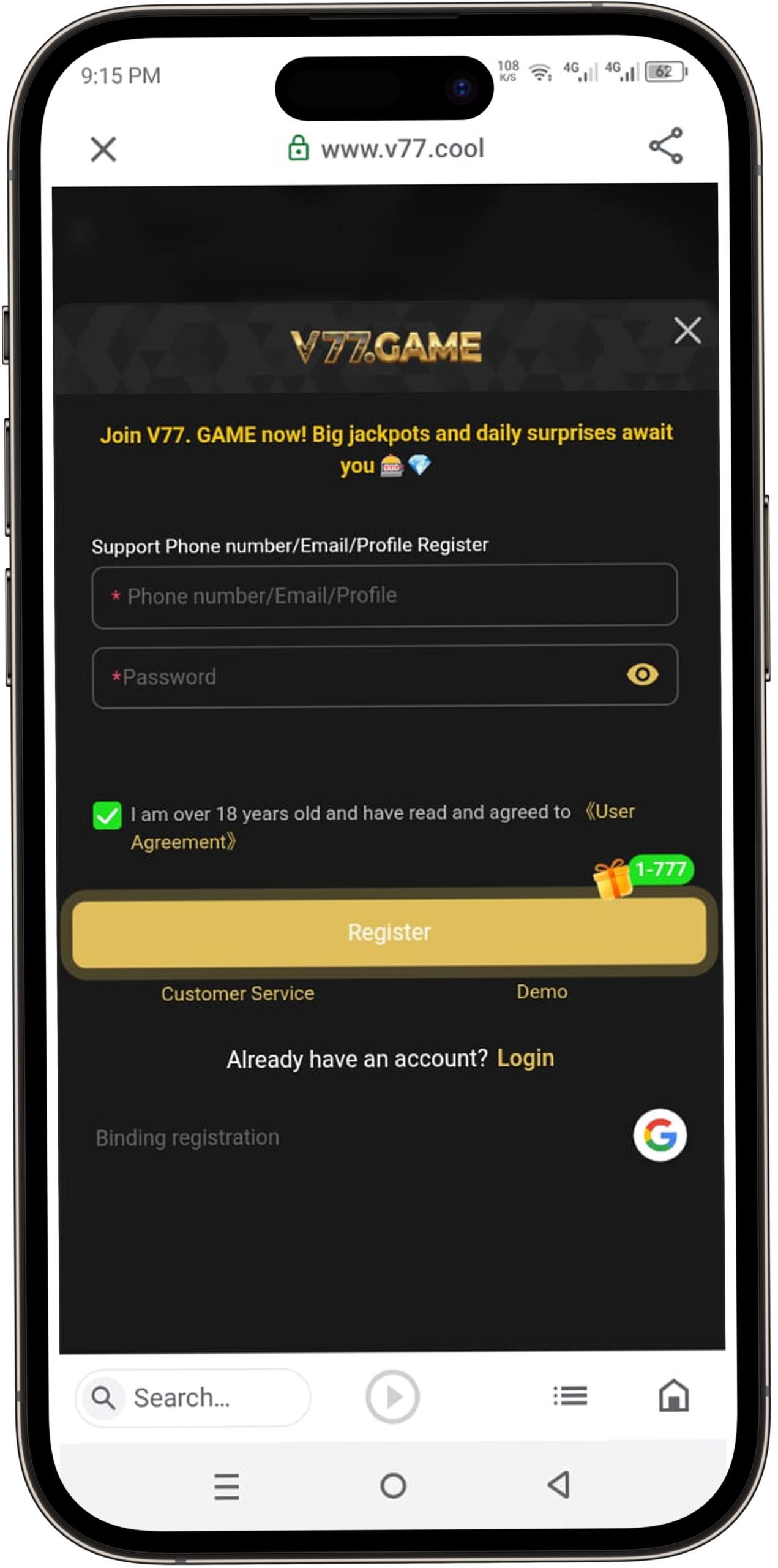 V77 Game Download APK Latest Version 2026 for Android in Pakistan 2