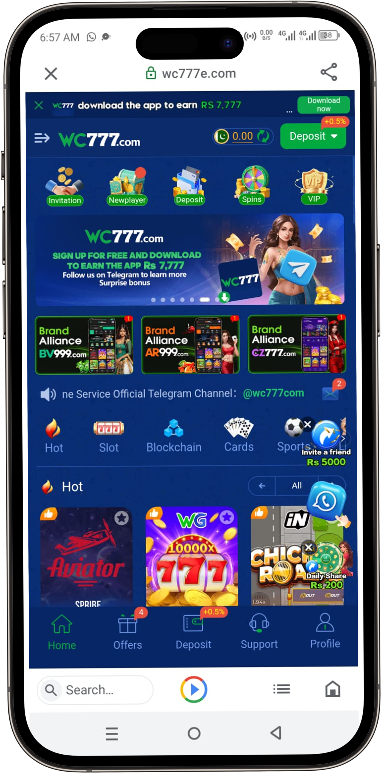 WC777 Game Download APK Latest Version Free for Android in Pakistan 2026 3