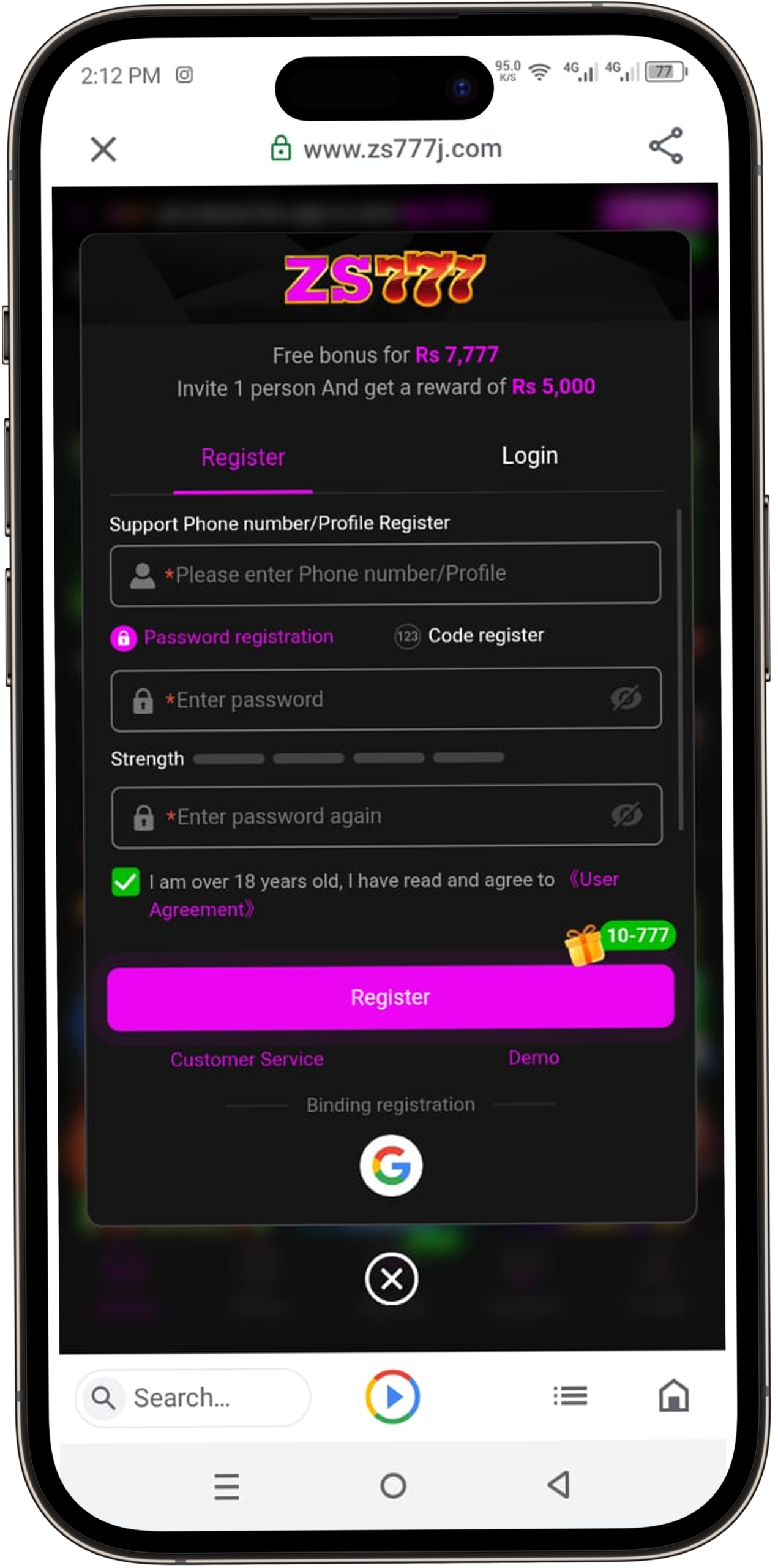 ZS777 Game APK Download 2026 – Best Real Money Earning App for Android & iOS 2