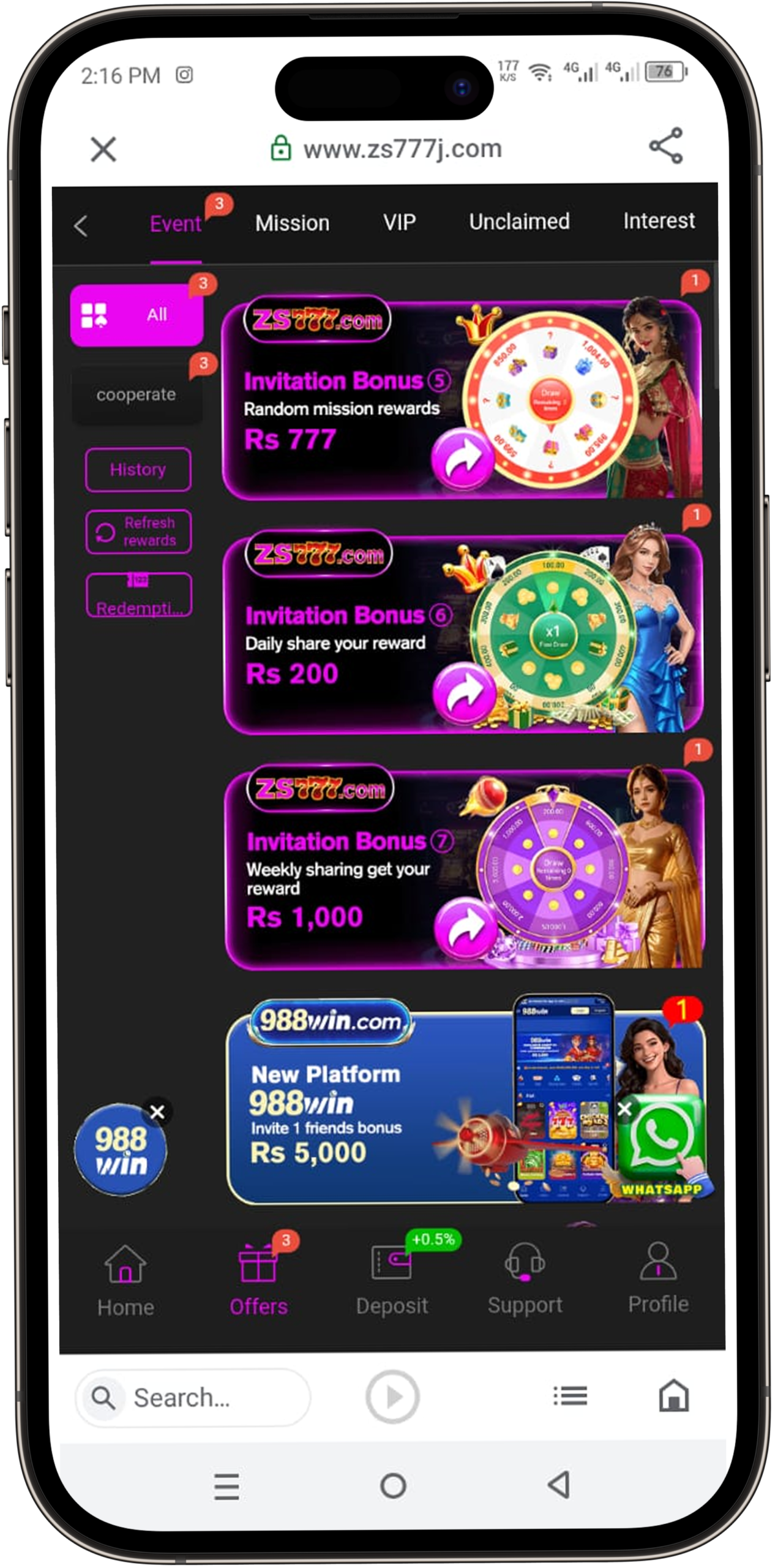 ZS777 Game APK Download 2026 – Best Real Money Earning App for Android & iOS 4