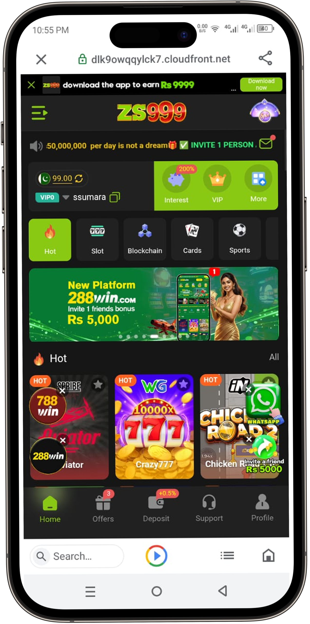 Zs999 Game Download APK (New Earning App) For Android 2026 3