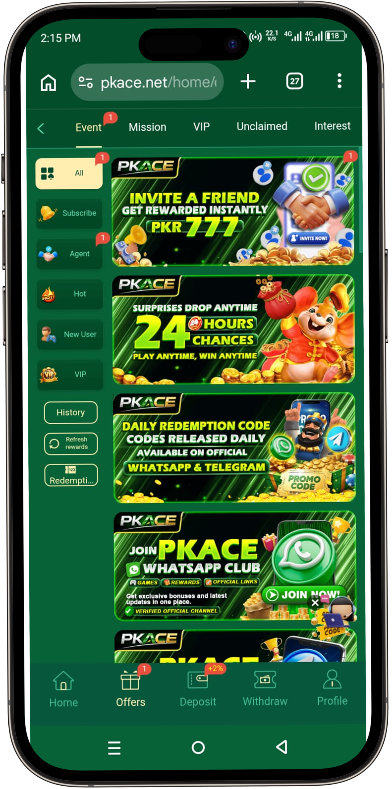 Pkace Game APK Download 2026 – Real Money Android Gaming Platform in Pakistan 4