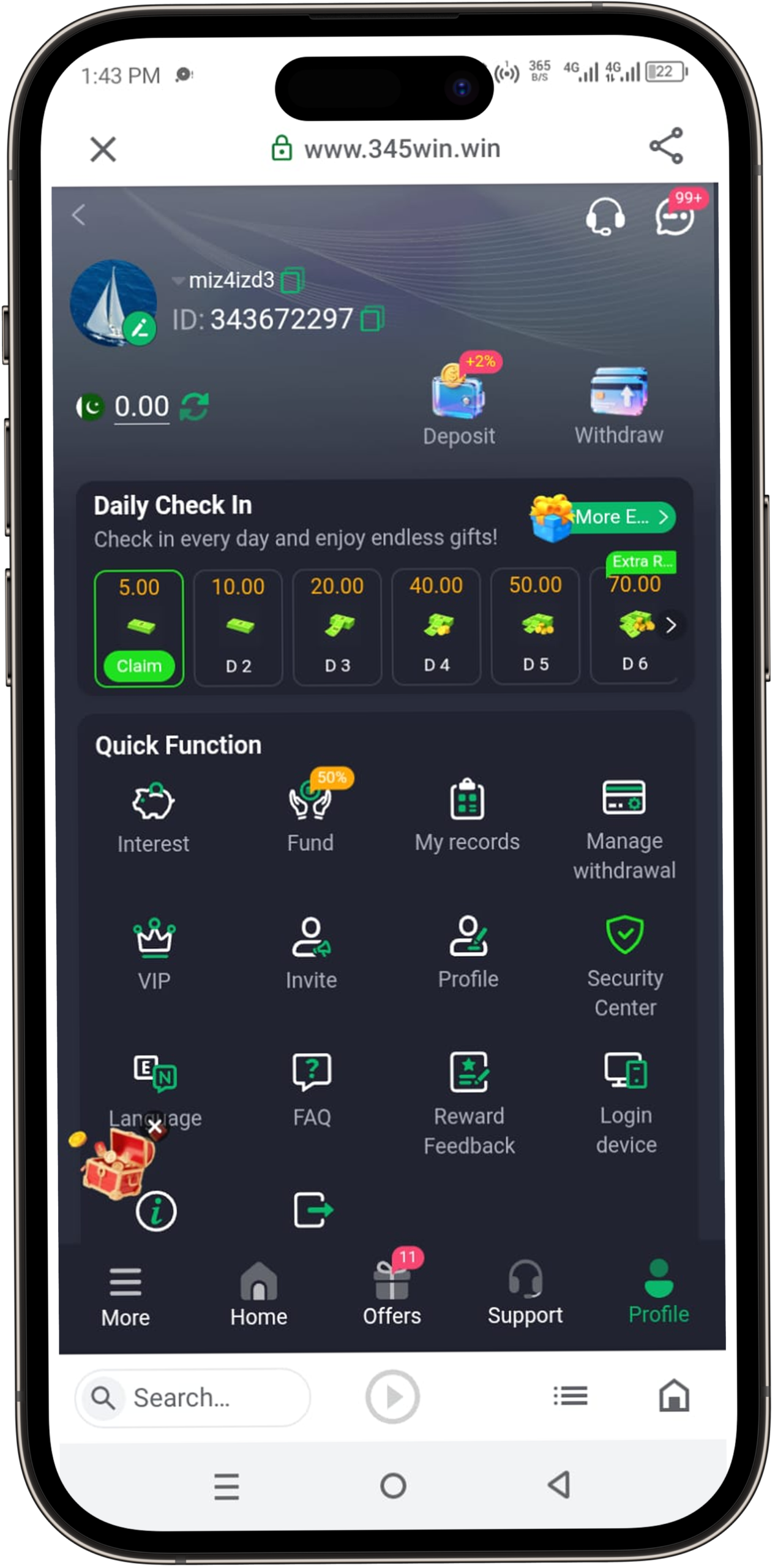 345Win Game Download APK 2026 – Real Earning App for Android in Pakistan 5