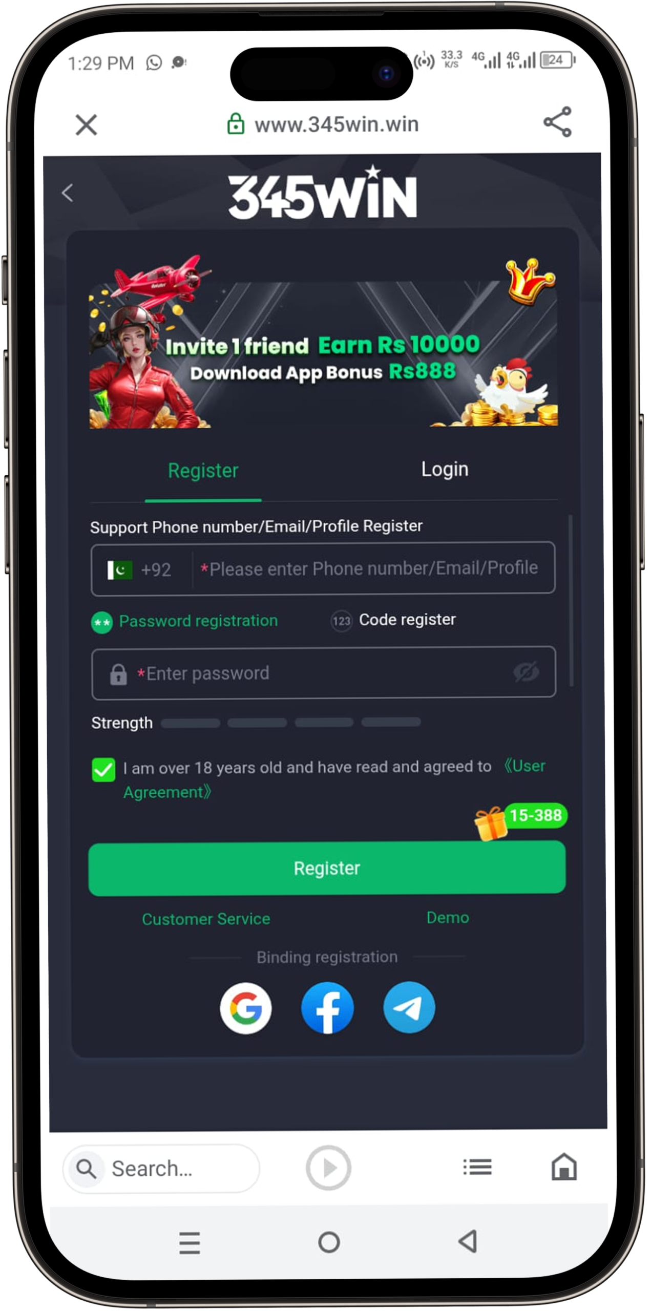 345Win Game Download APK 2026 – Real Earning App for Android in Pakistan 2