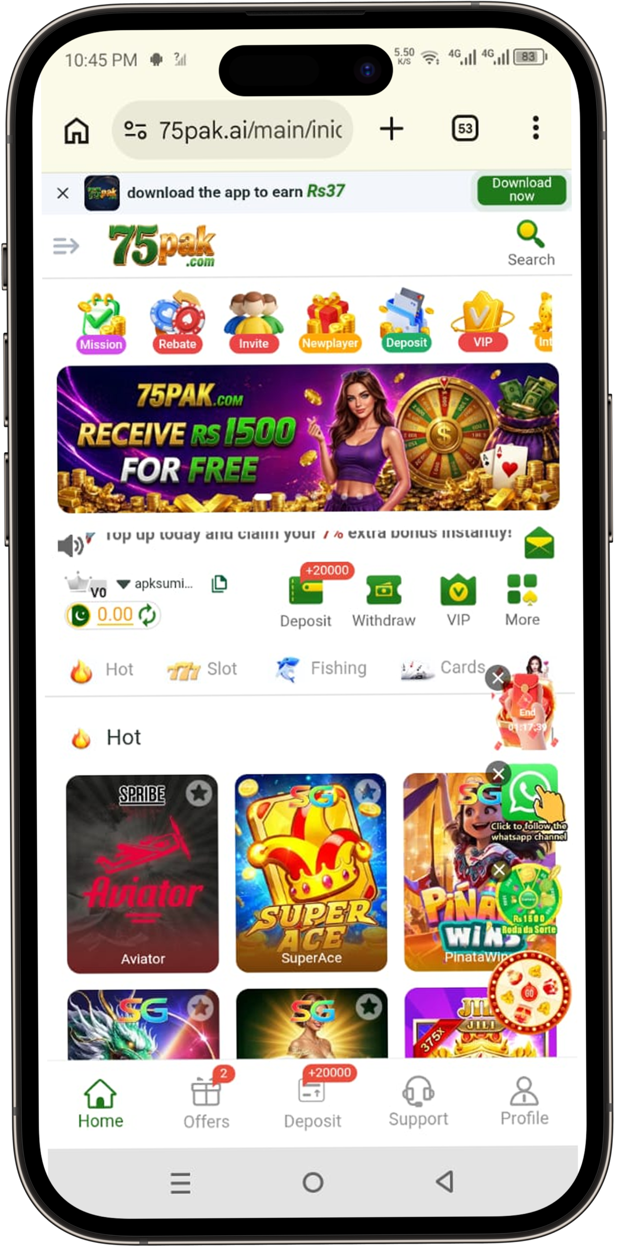 75pak Game APK Download Real Money Earning Games in Pakistan (Complete Guide 2026) 2