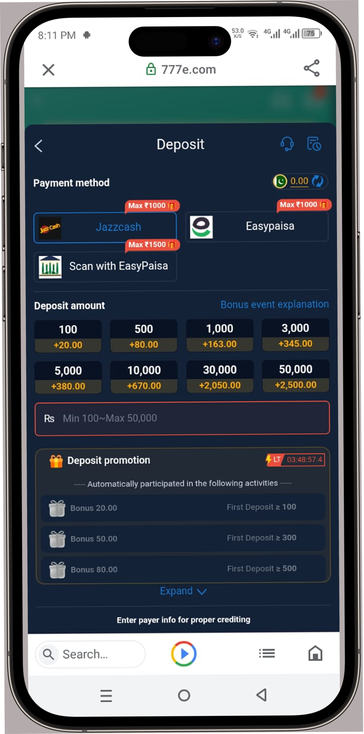 777E Game Download APK 2026 – Best Earning App for Android 6