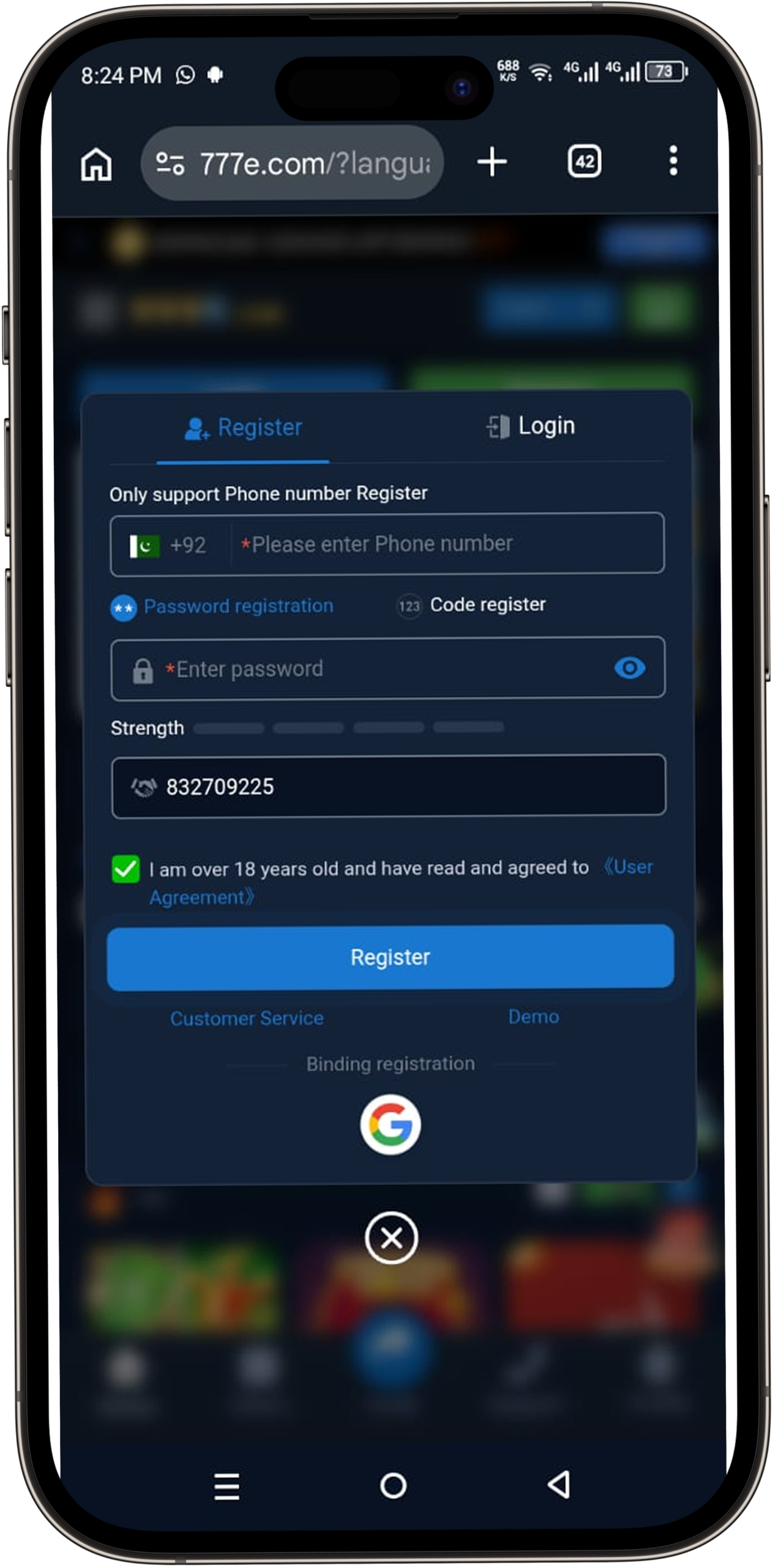 777E Game Download APK 2026 – Best Earning App for Android 2
