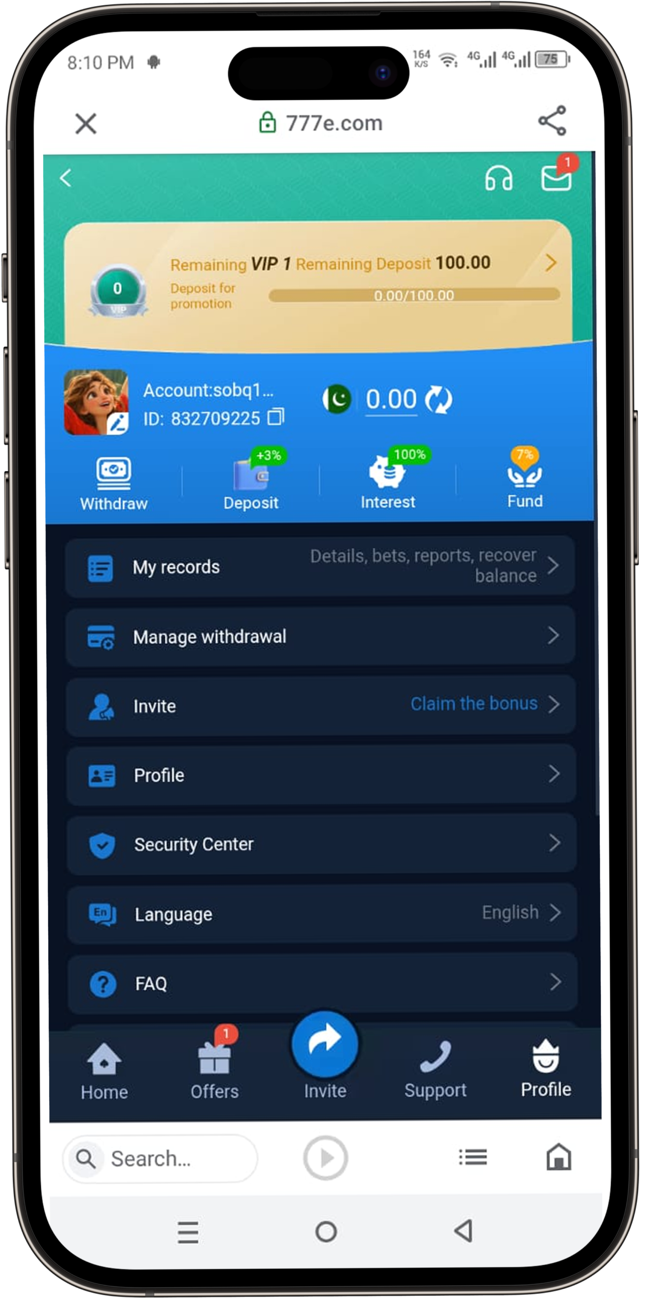 777E Game Download APK 2026 – Best Earning App for Android 5
