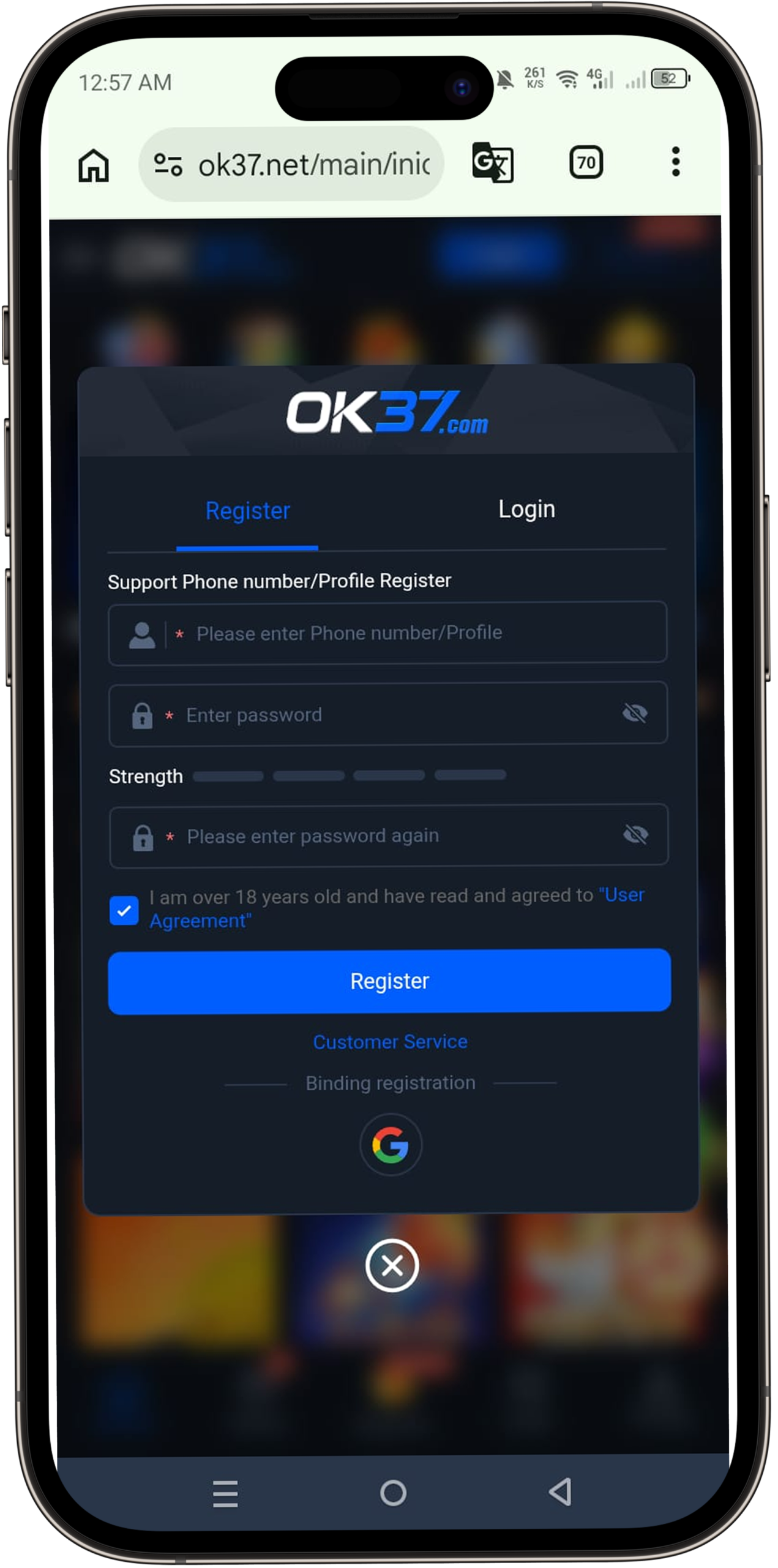 OK37 Game Download APK (New Earning App) in Pakistan 2026 2