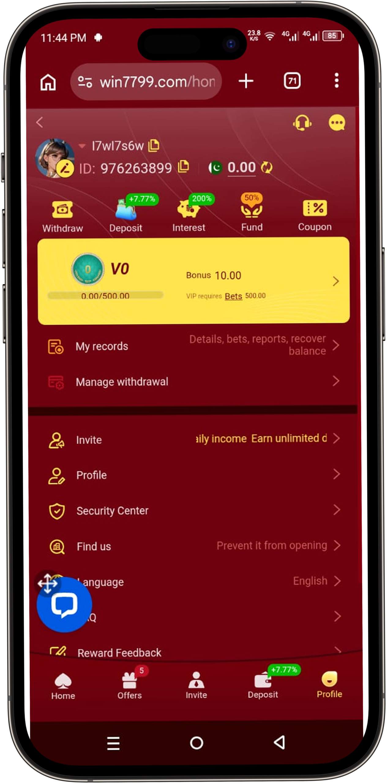 Win7799 Game Download APK (Latest Version) for Android in Pakistan 4