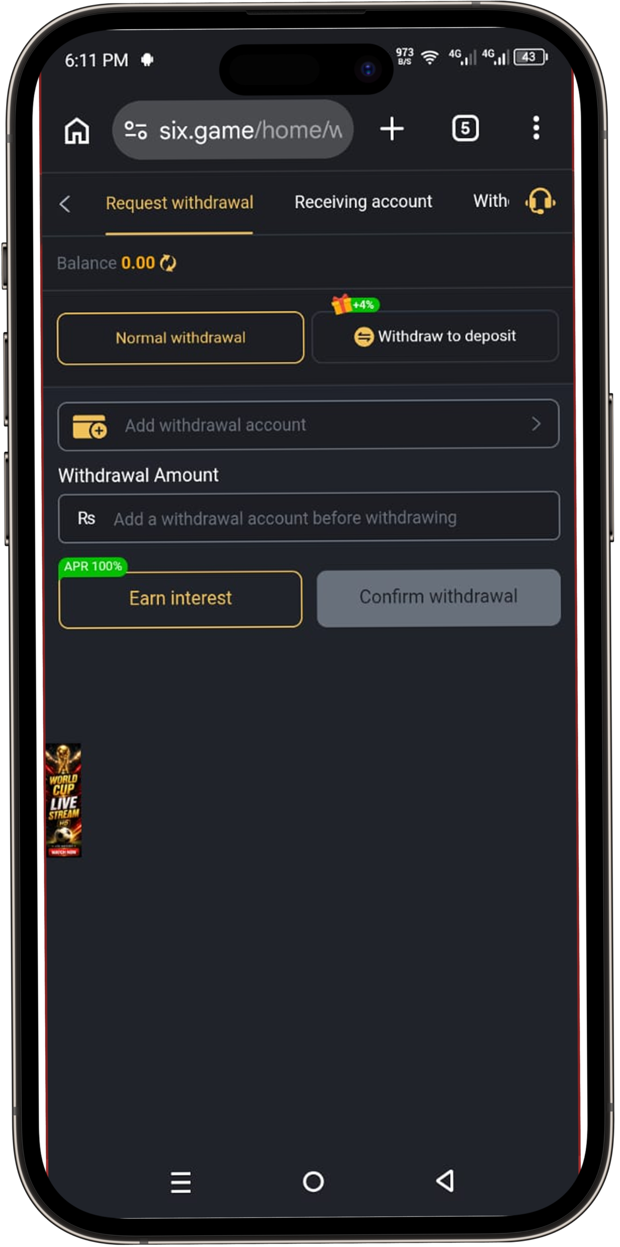 Six Game in Pakistan Complete Guide, Features for Pakistani user’s 7
